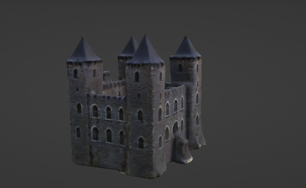 Medieval Fortress 3D model_9