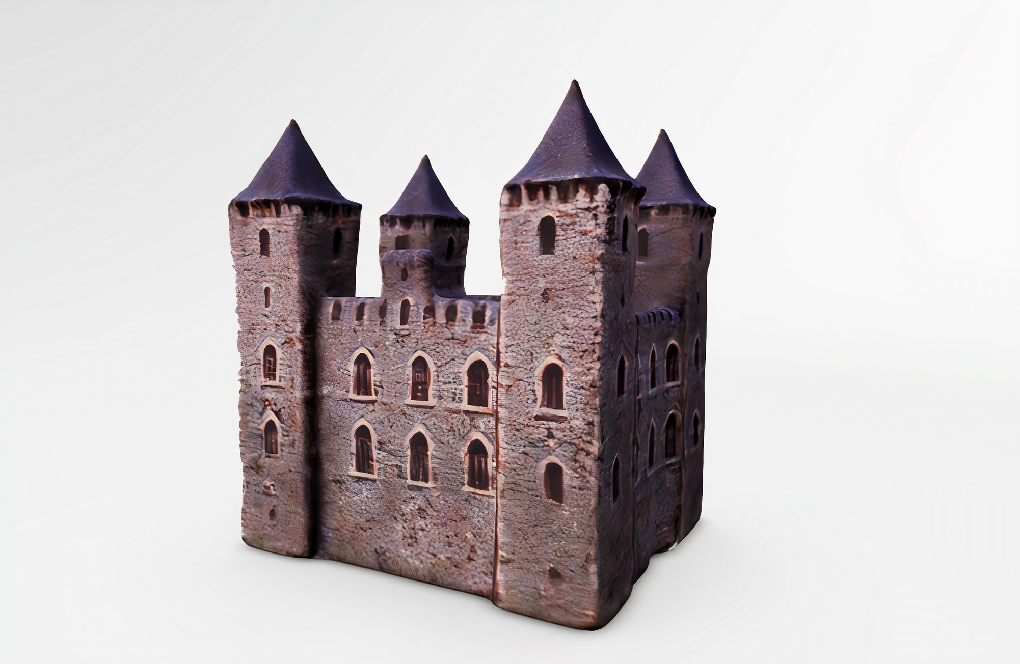 Medieval Fortress 3D model_2