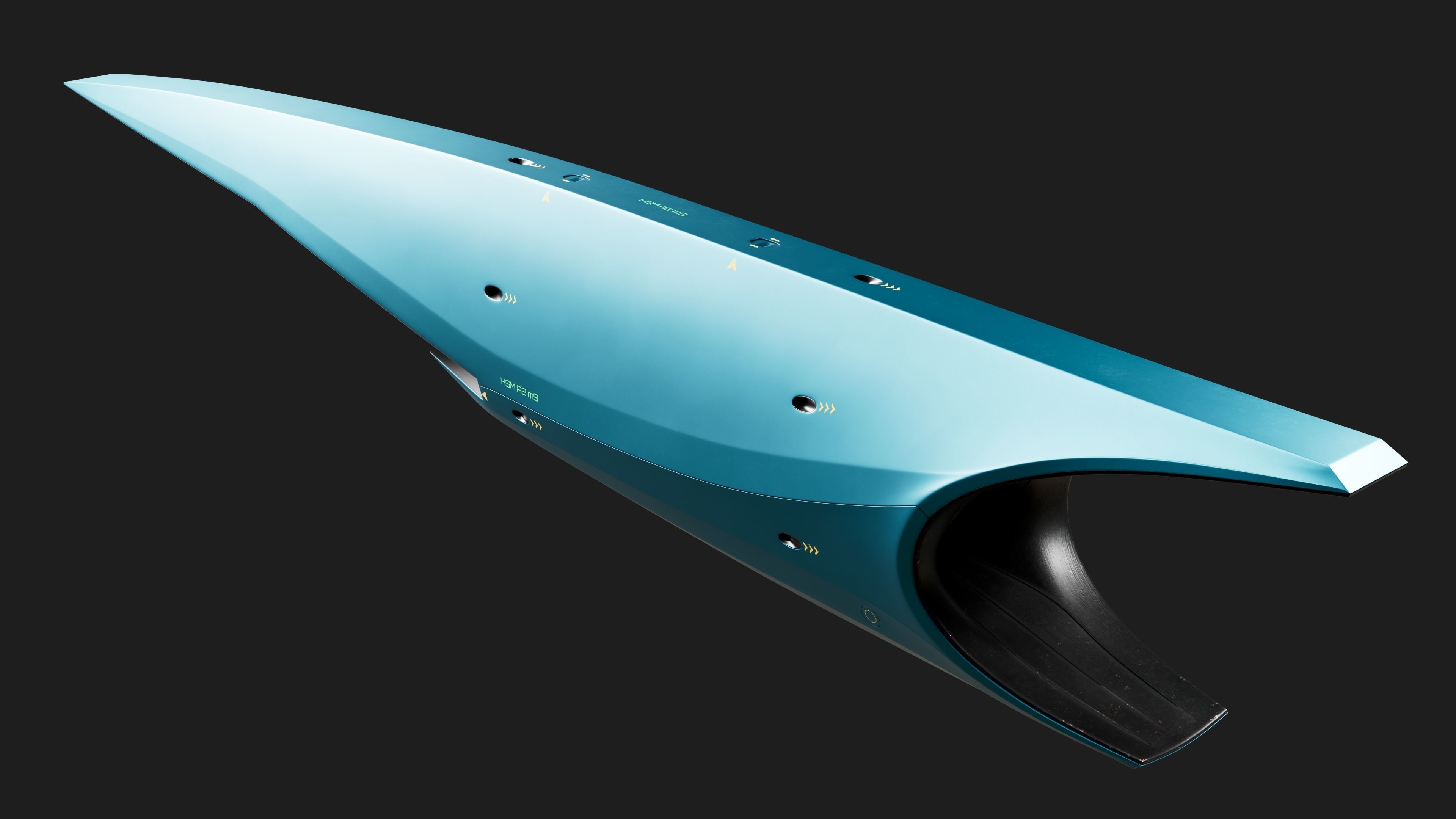 Hypersonic missile HSM A2 01 3D model_14