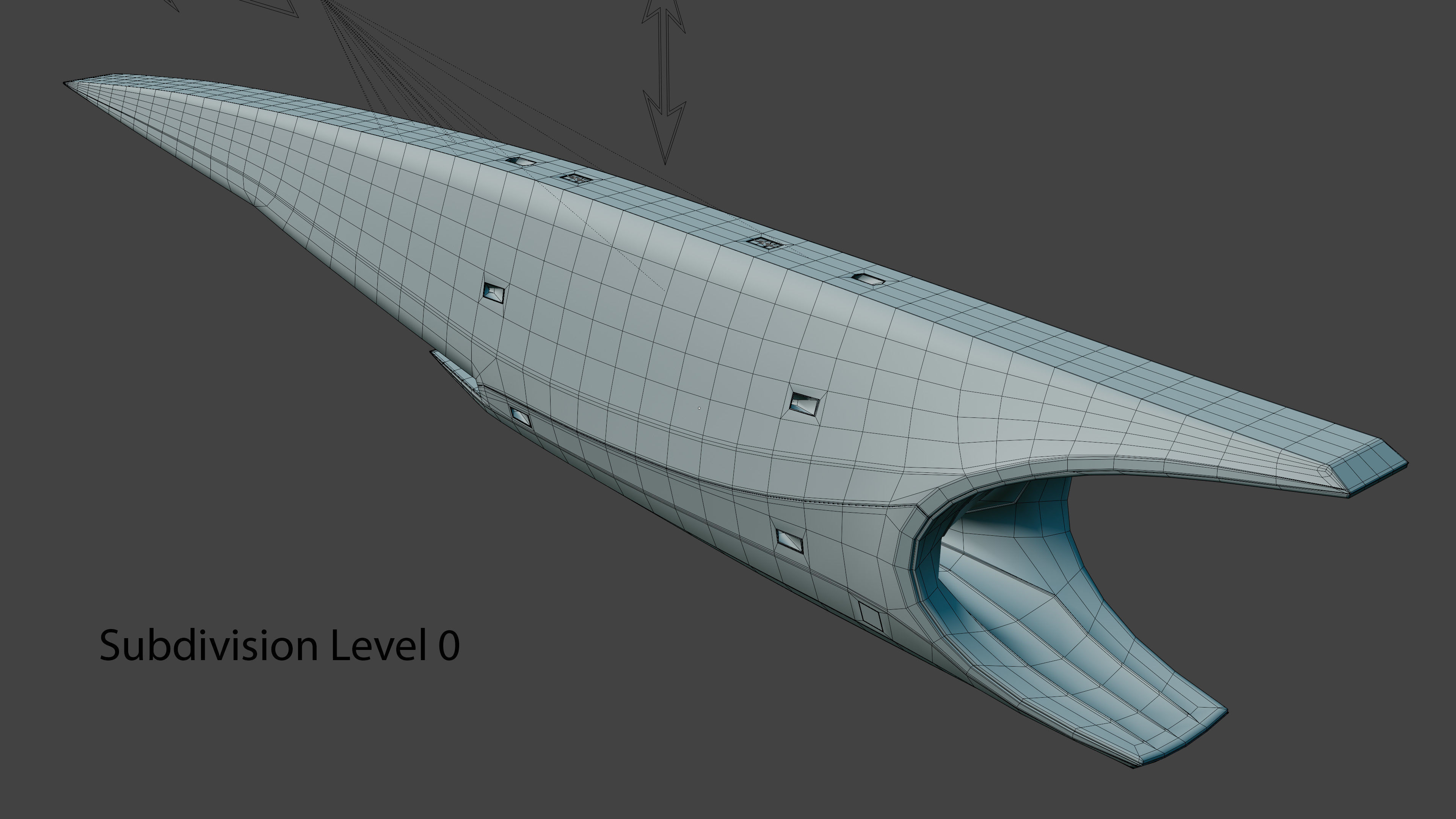 Hypersonic missile HSM A2 01 3D model_30