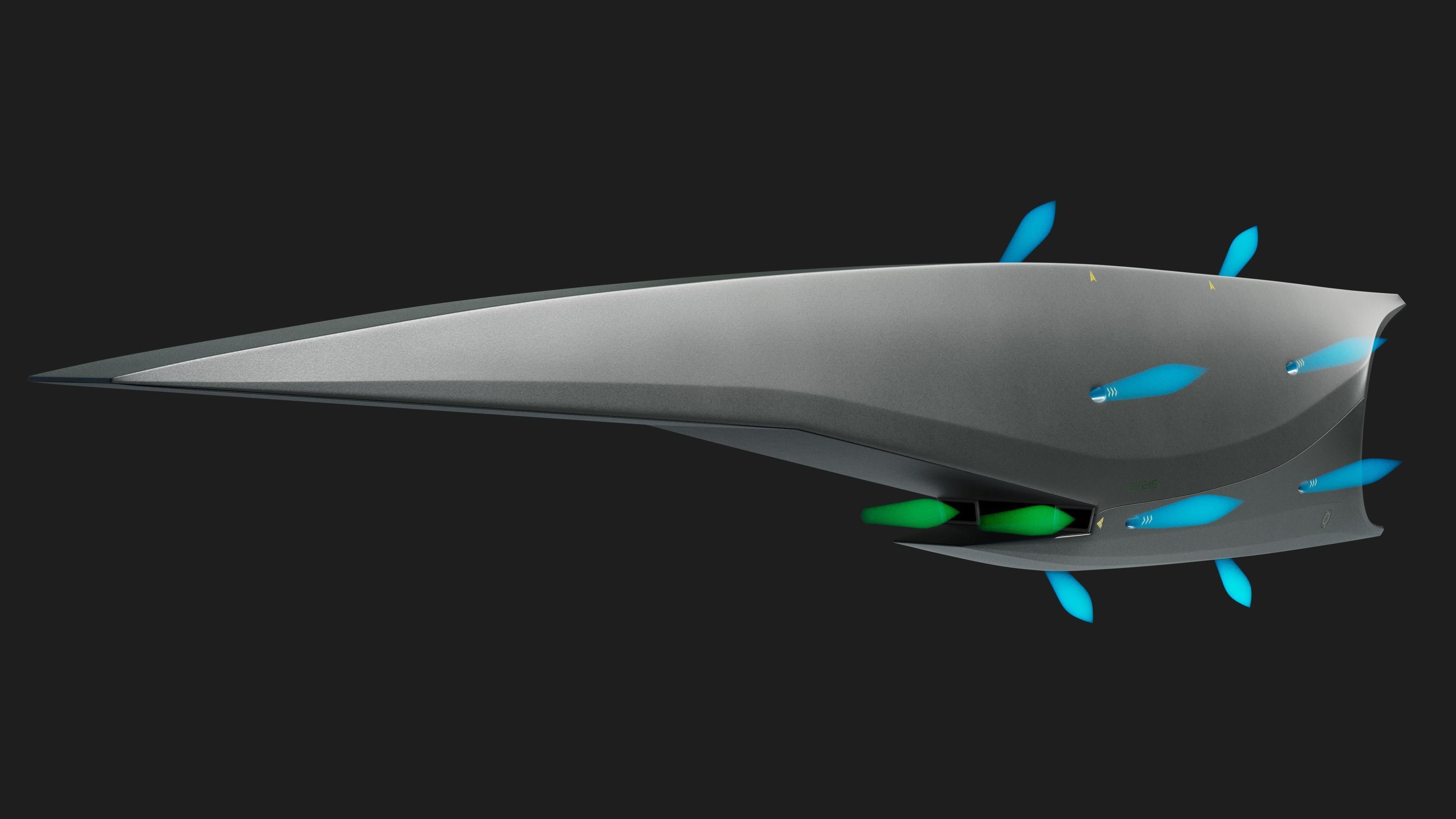 Hypersonic missile HSM A2 01 3D model_5