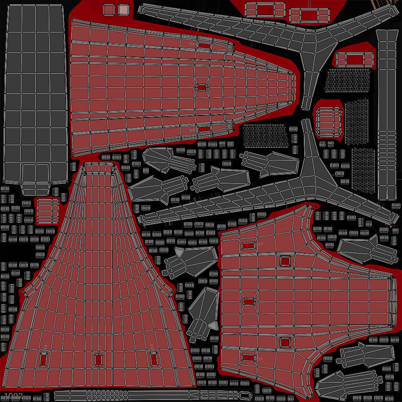 Hypersonic missile HSM A2 01 3D model_25