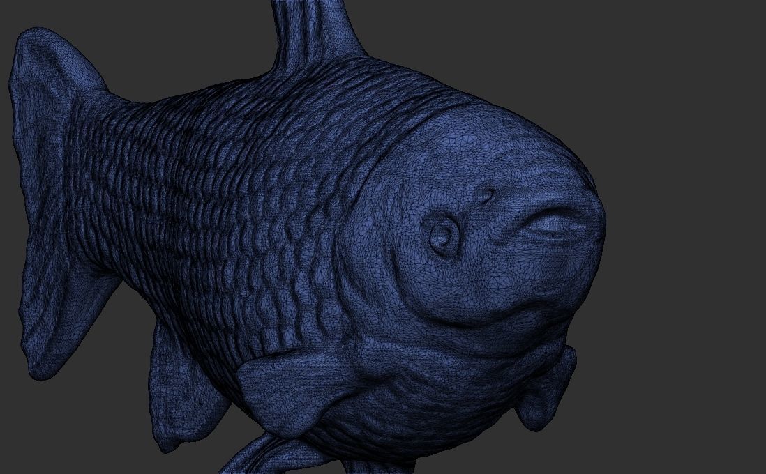 Grass carp fish for 3D printing 3D print model_12