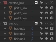 Evilish Sword Low-poly 3D model_19