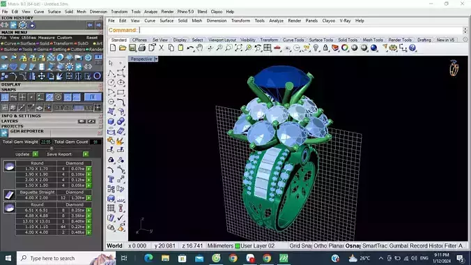 queen ring 4 3D print model