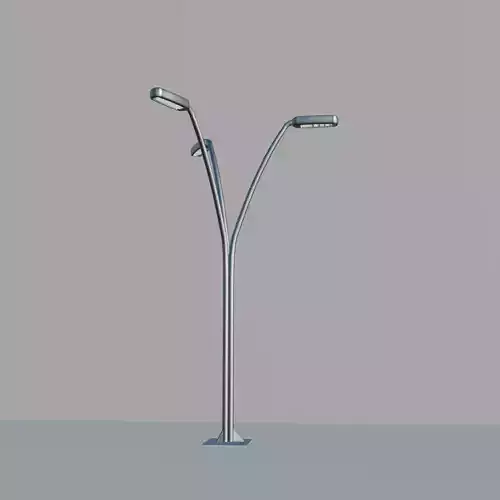 Modern Public Lighting - 3d model