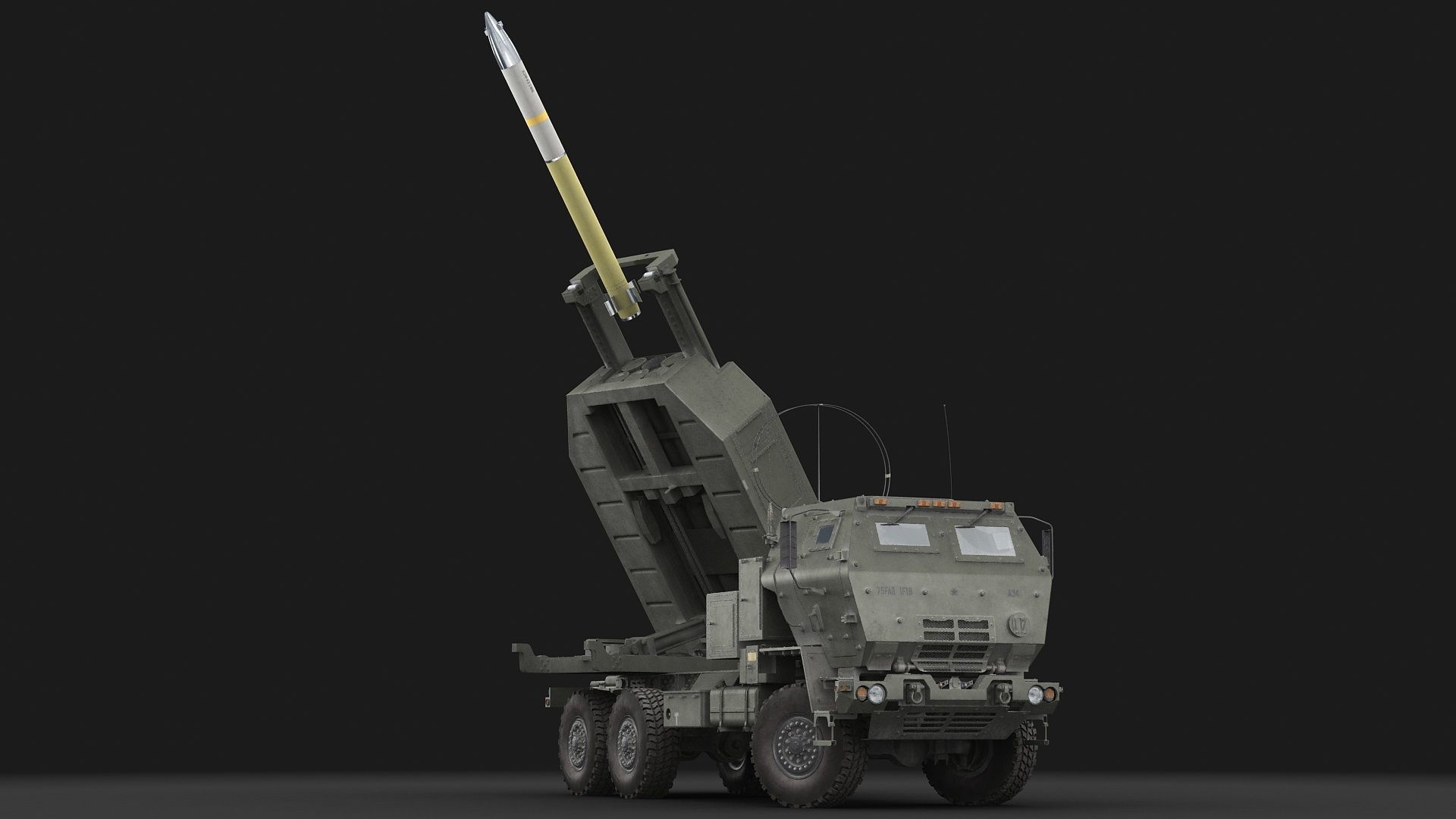 M142 HIMARS GMLRS 3D model_3
