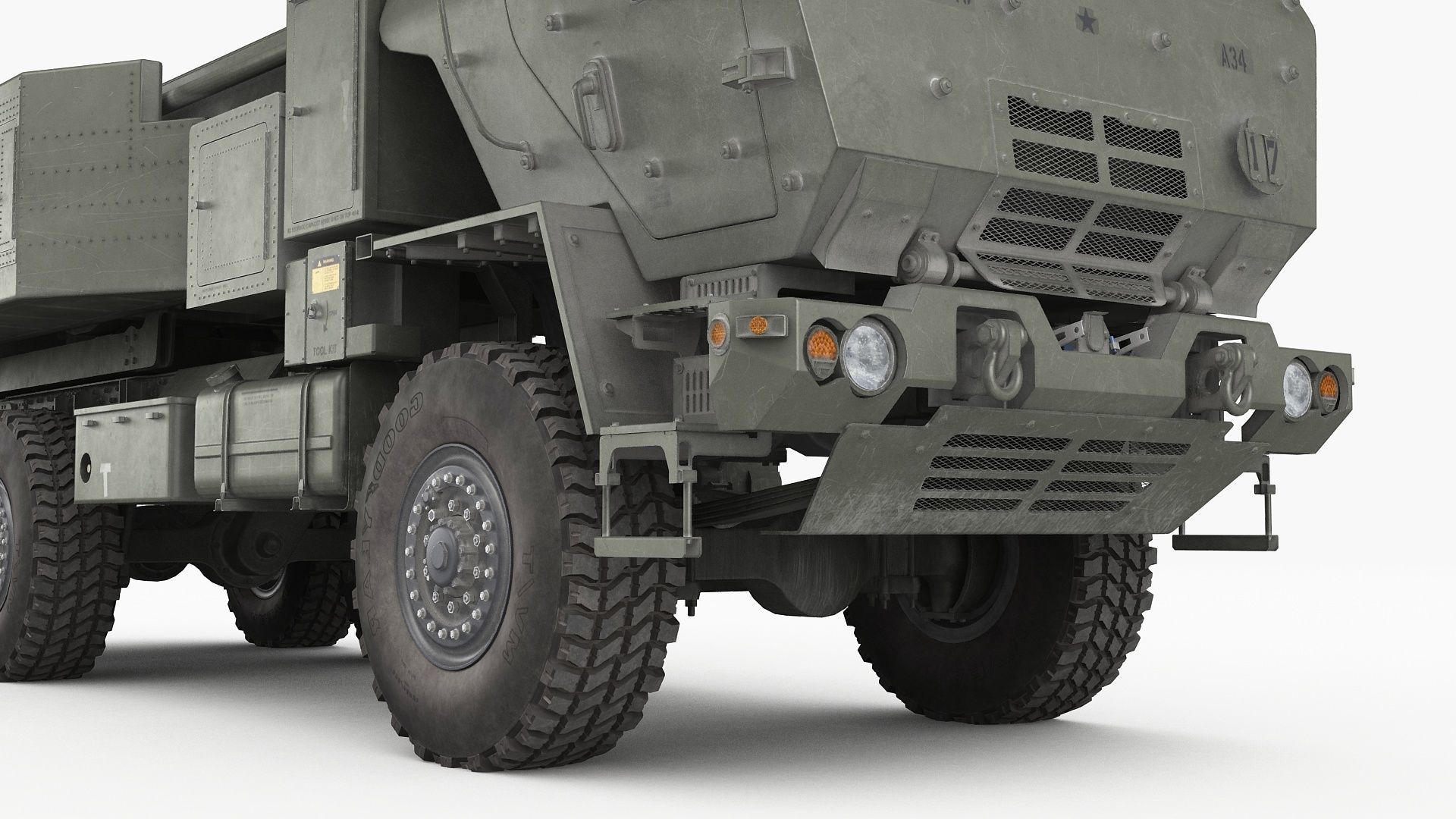 M142 HIMARS GMLRS 3D model_26