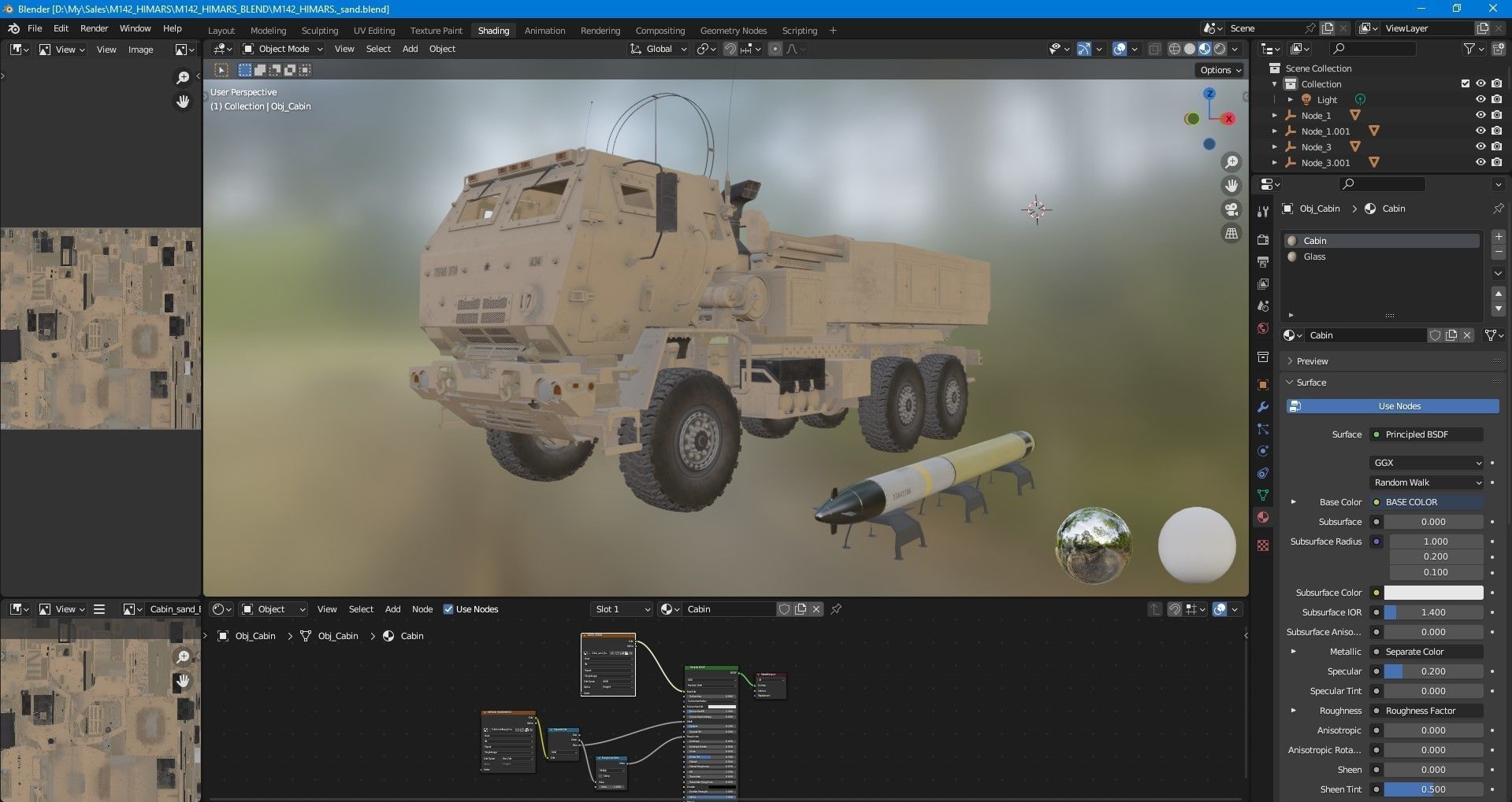 M142 HIMARS GMLRS 3D model_38