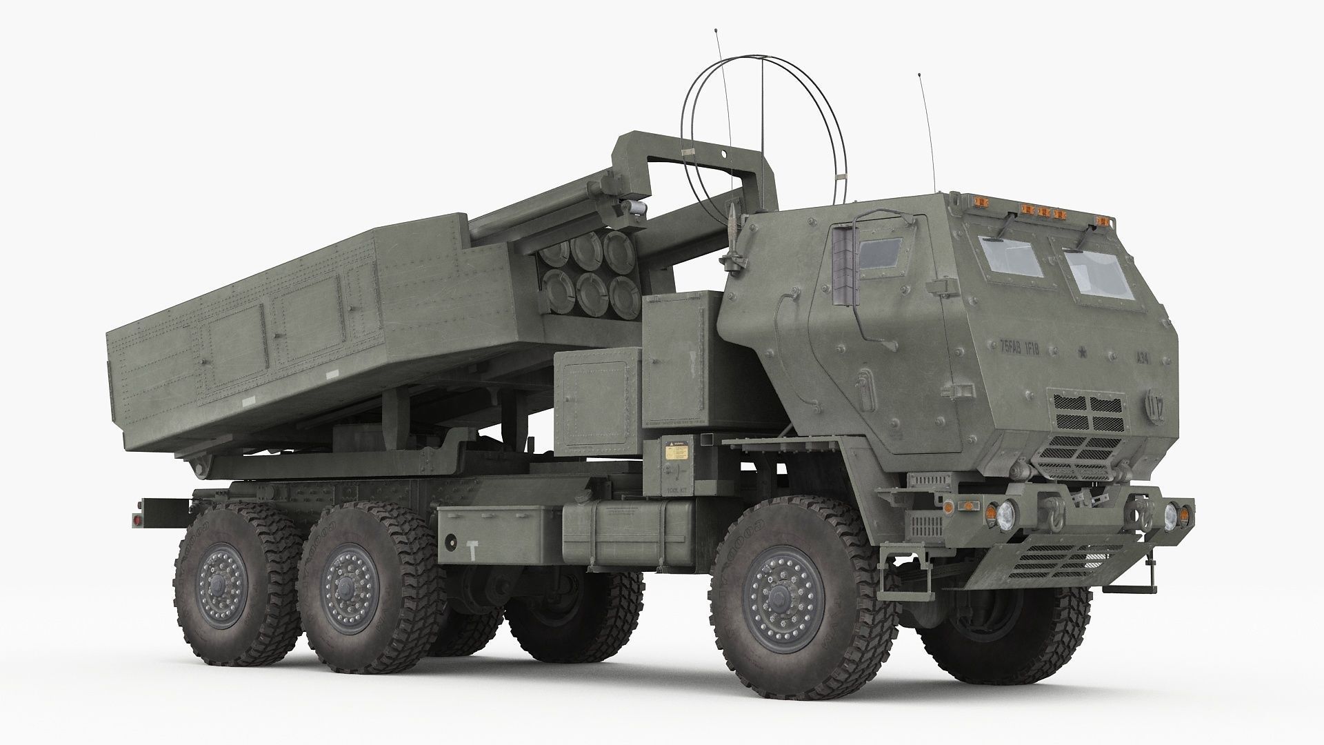 M142 HIMARS GMLRS 3D model_2