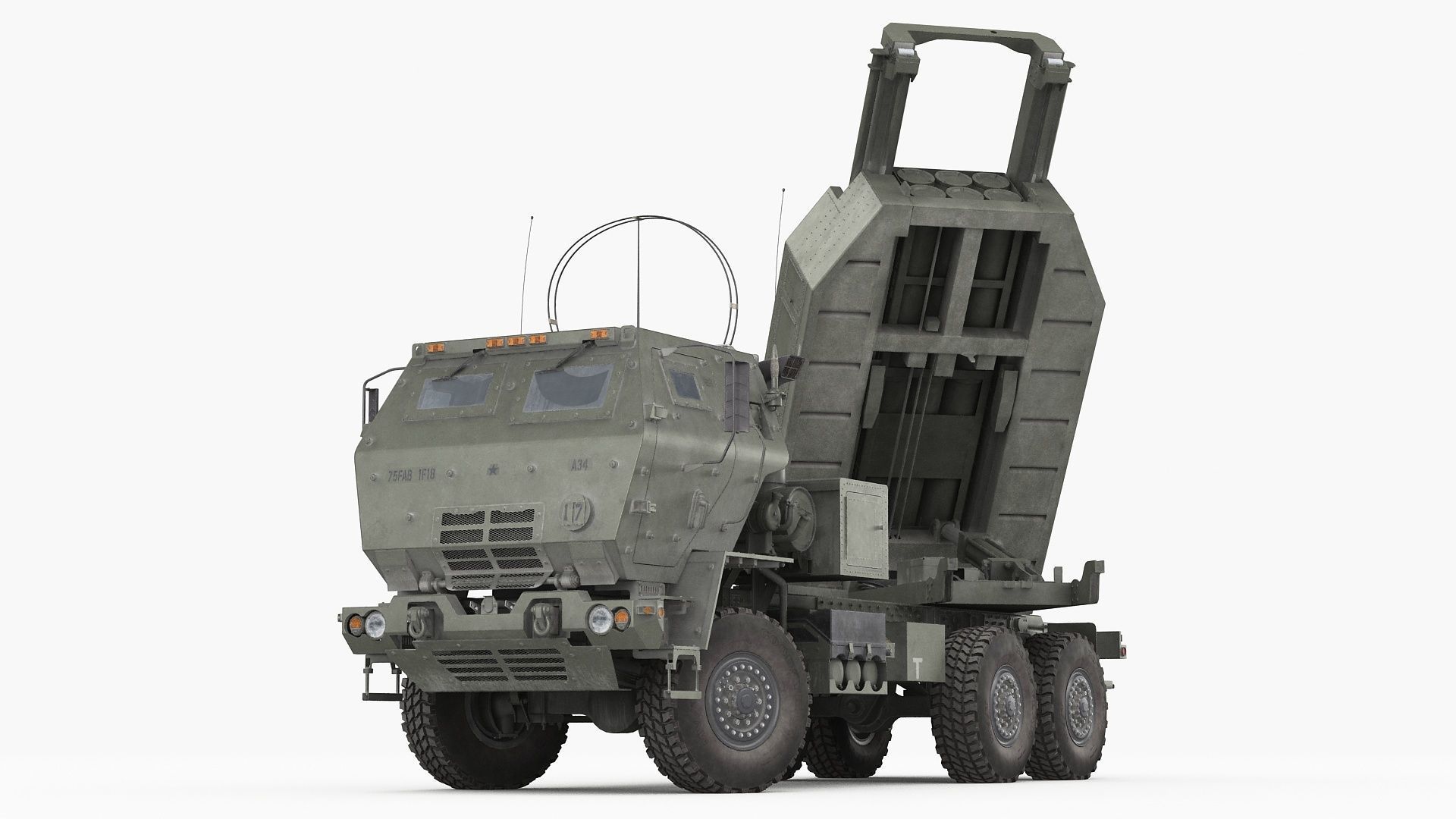 M142 HIMARS GMLRS 3D model_11