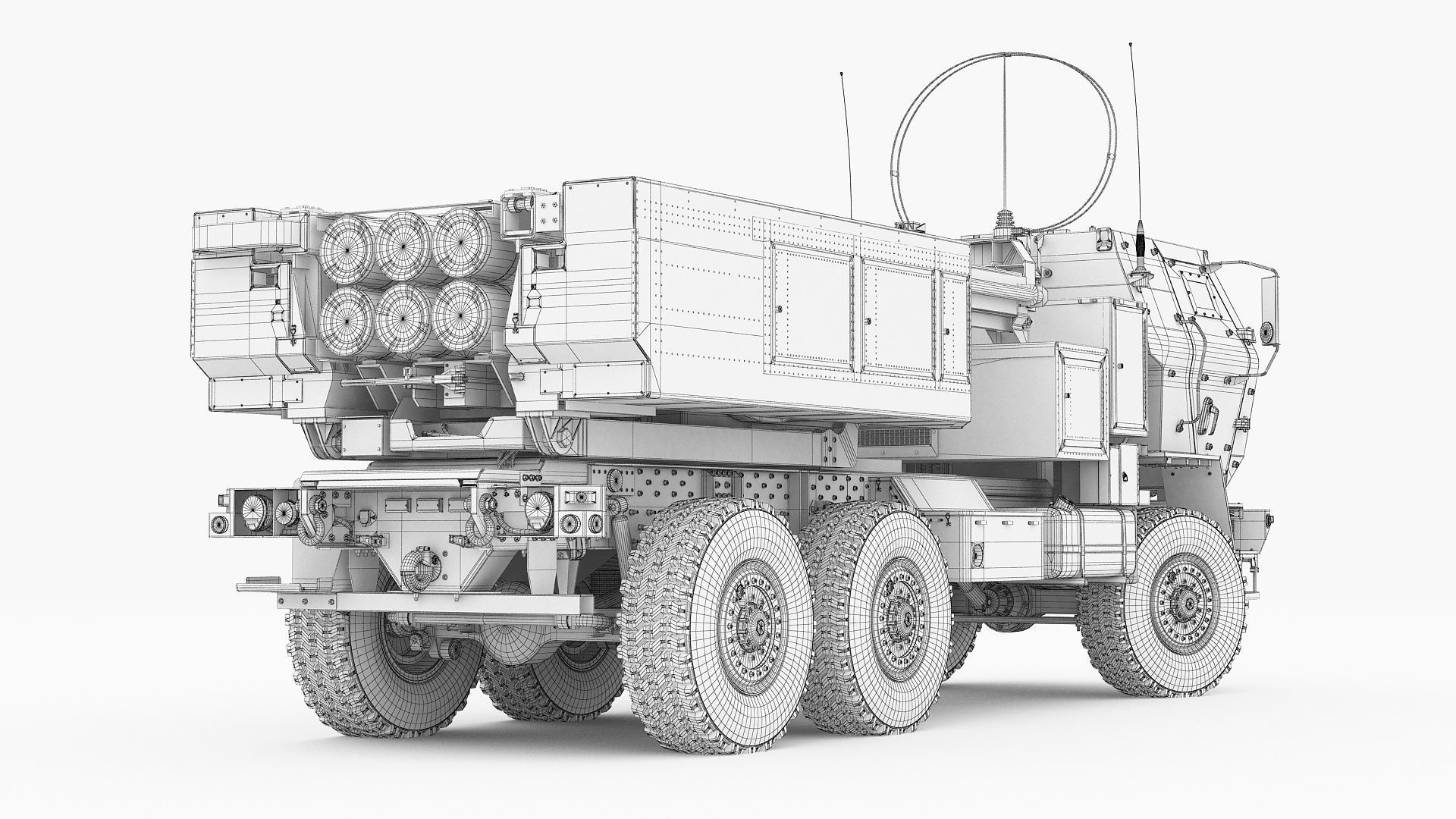M142 HIMARS GMLRS 3D model_31