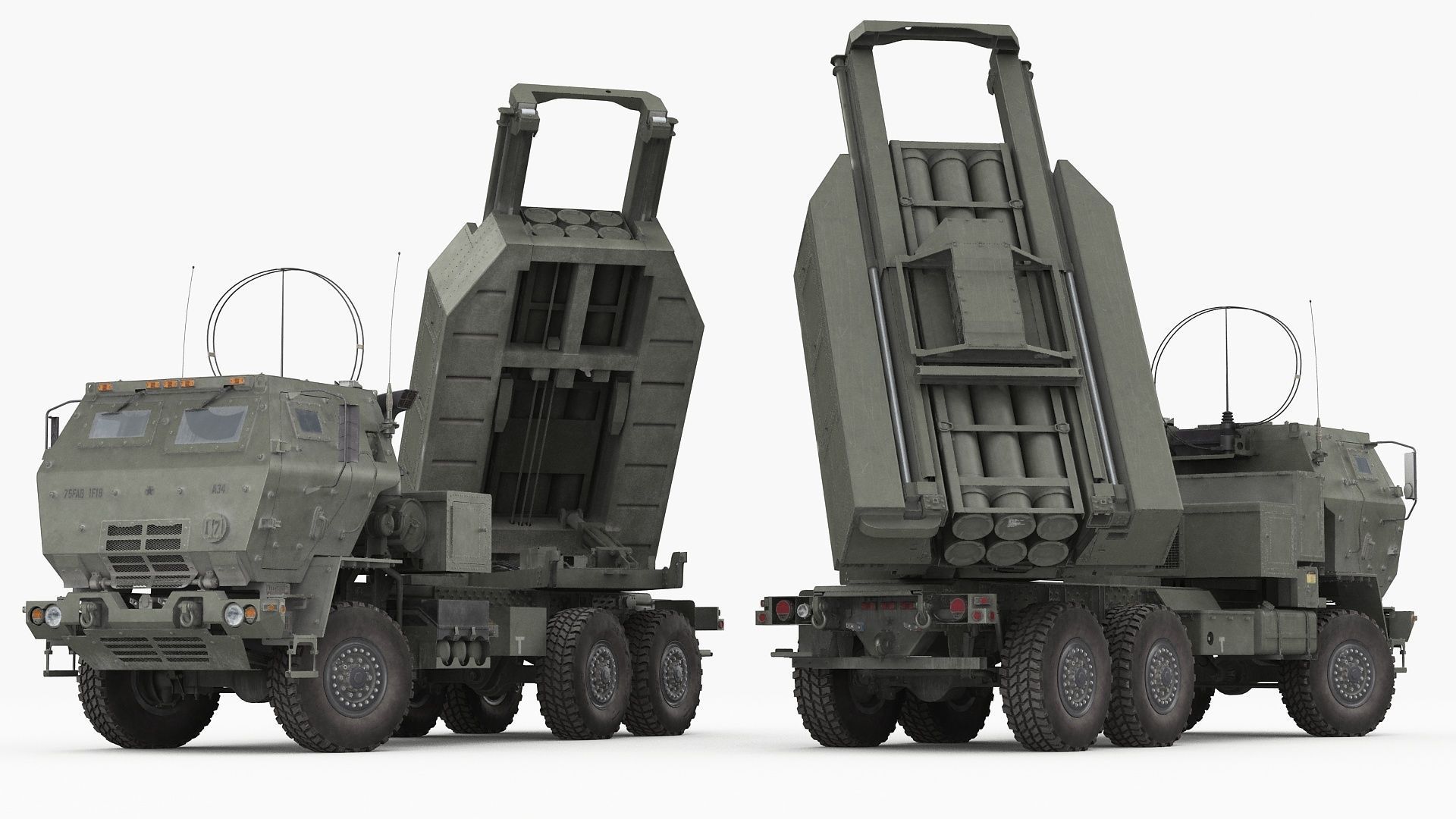 M142 HIMARS GMLRS 3D model_16