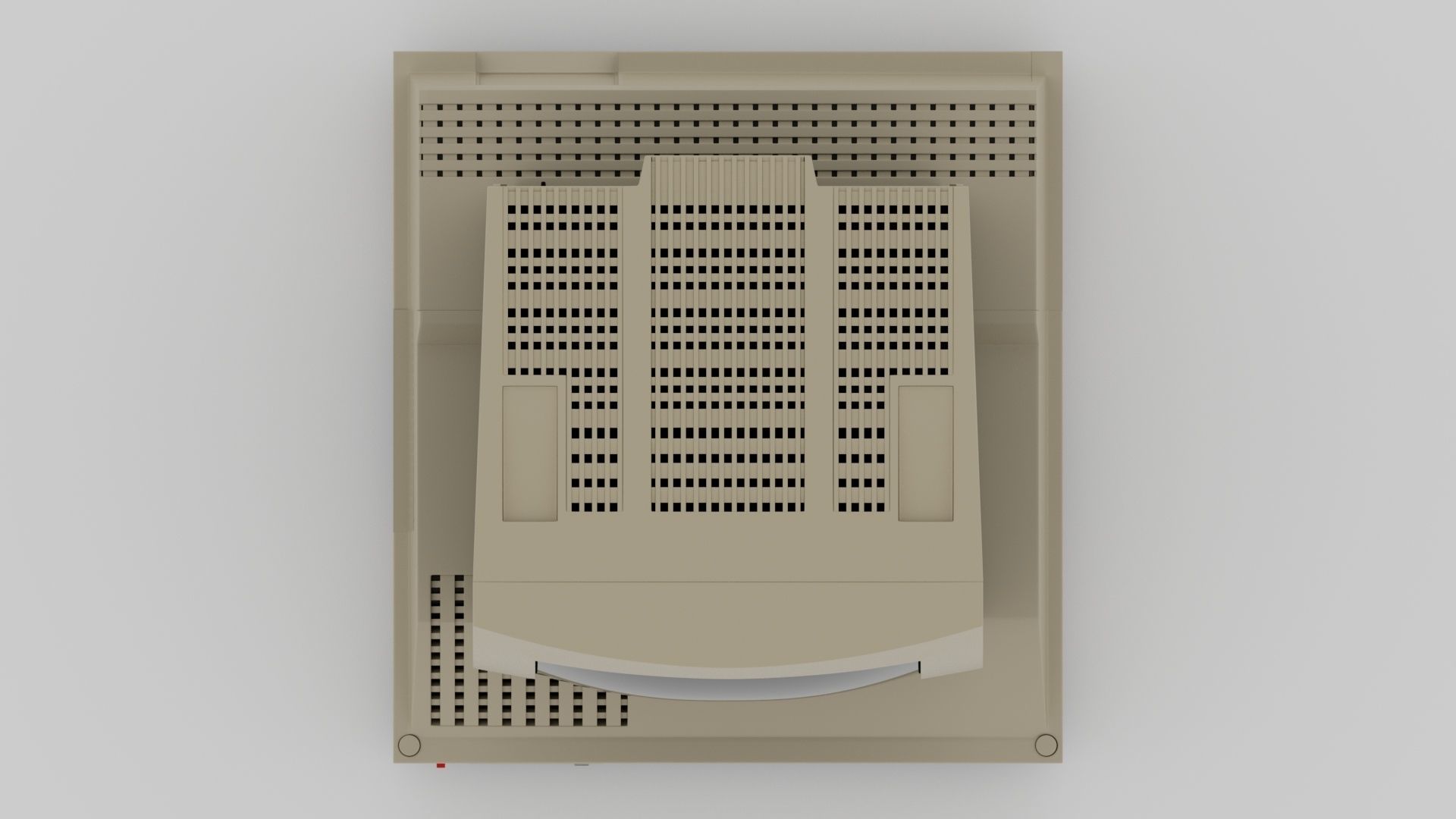 Retro computer Amstrad PC 2286 3D model_5