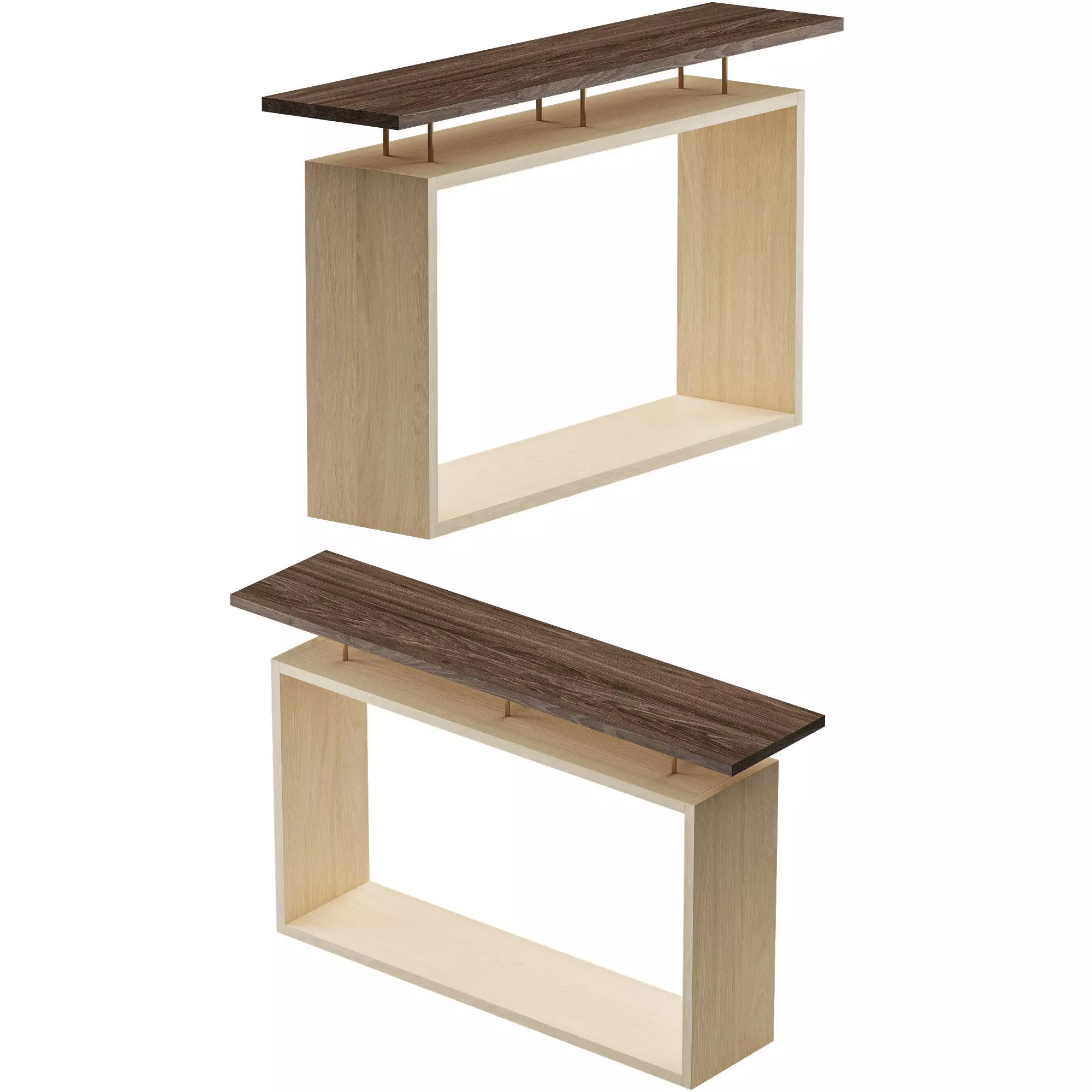 Levitating Console  3D model_0