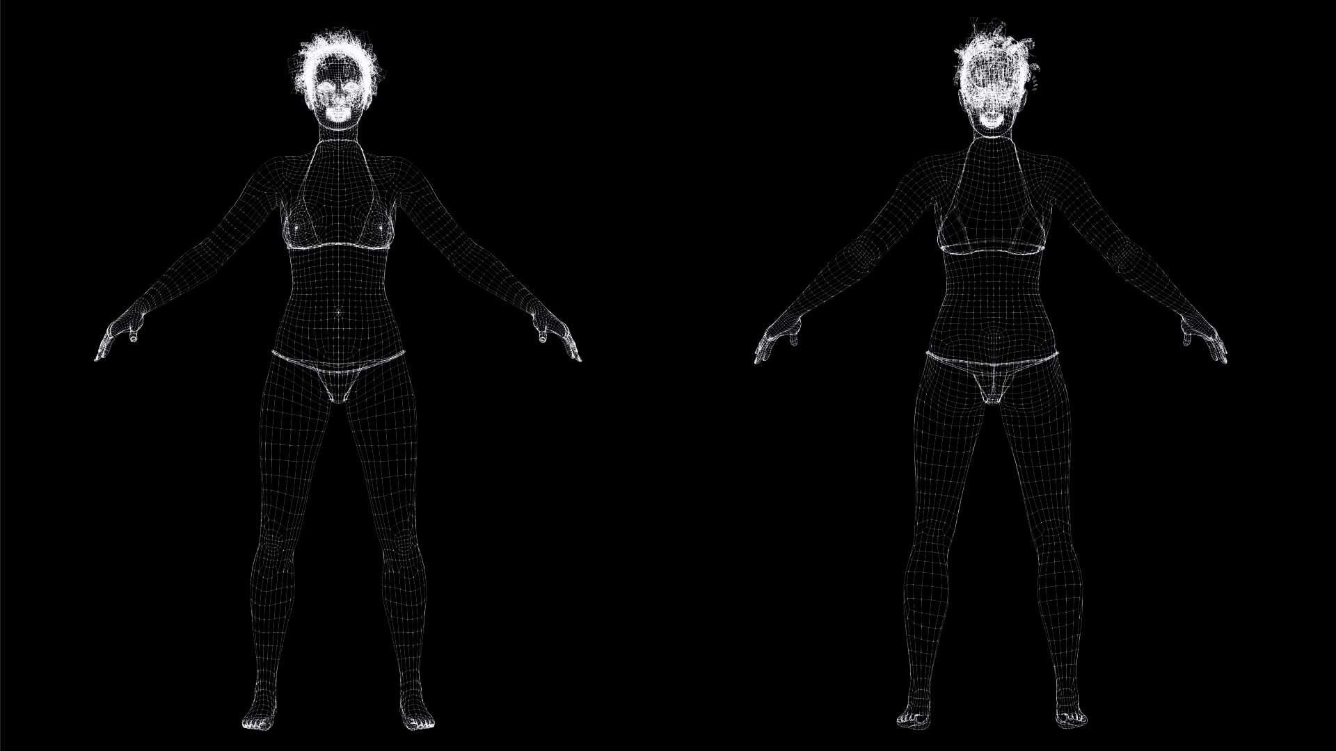 Kali - Primitive Style Low-poly 3D model_41