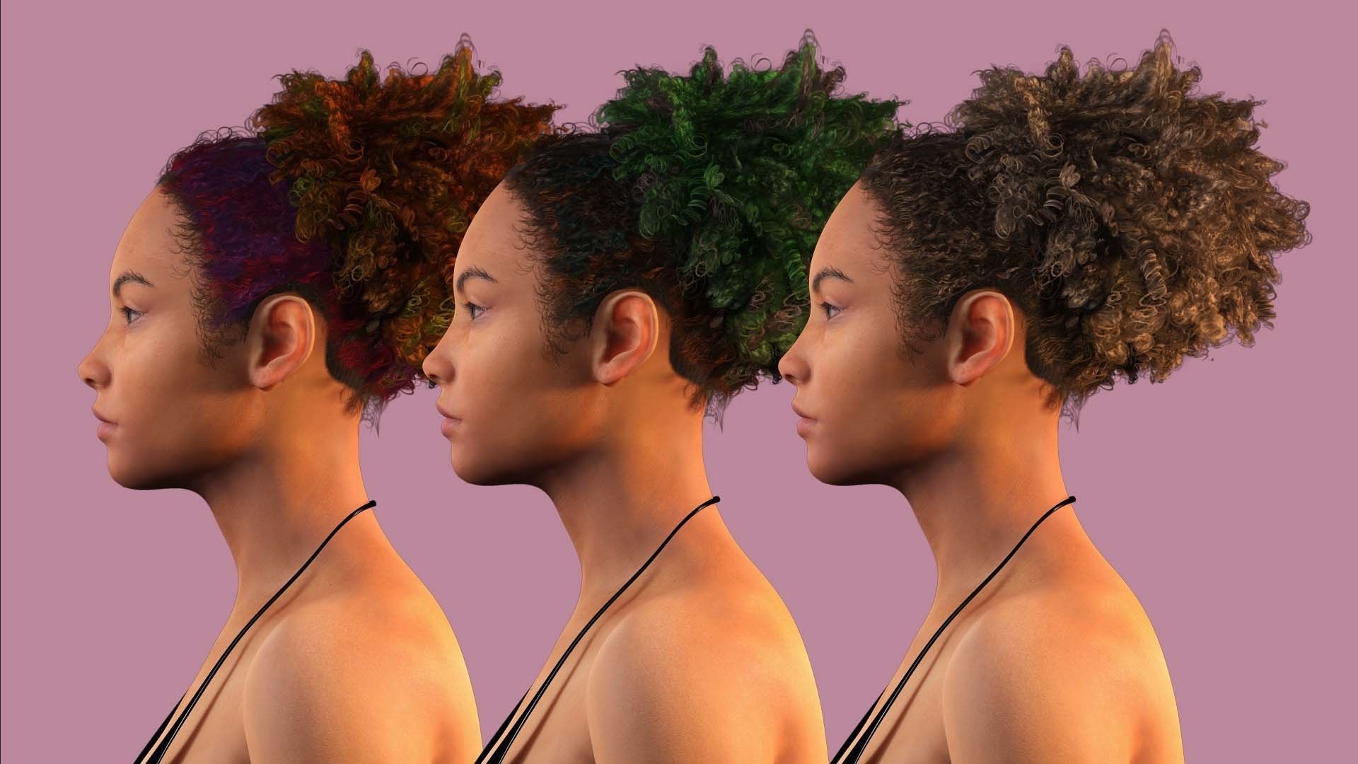 Kali - Primitive Style Low-poly 3D model_5