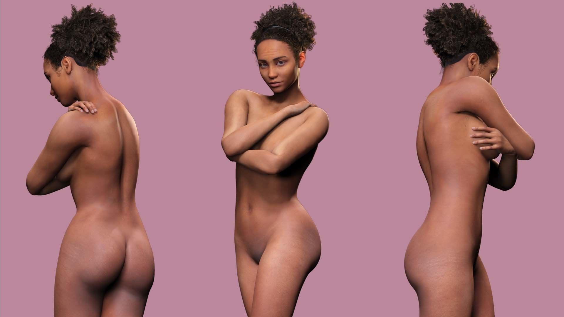 Kali - Primitive Style Low-poly 3D model_15