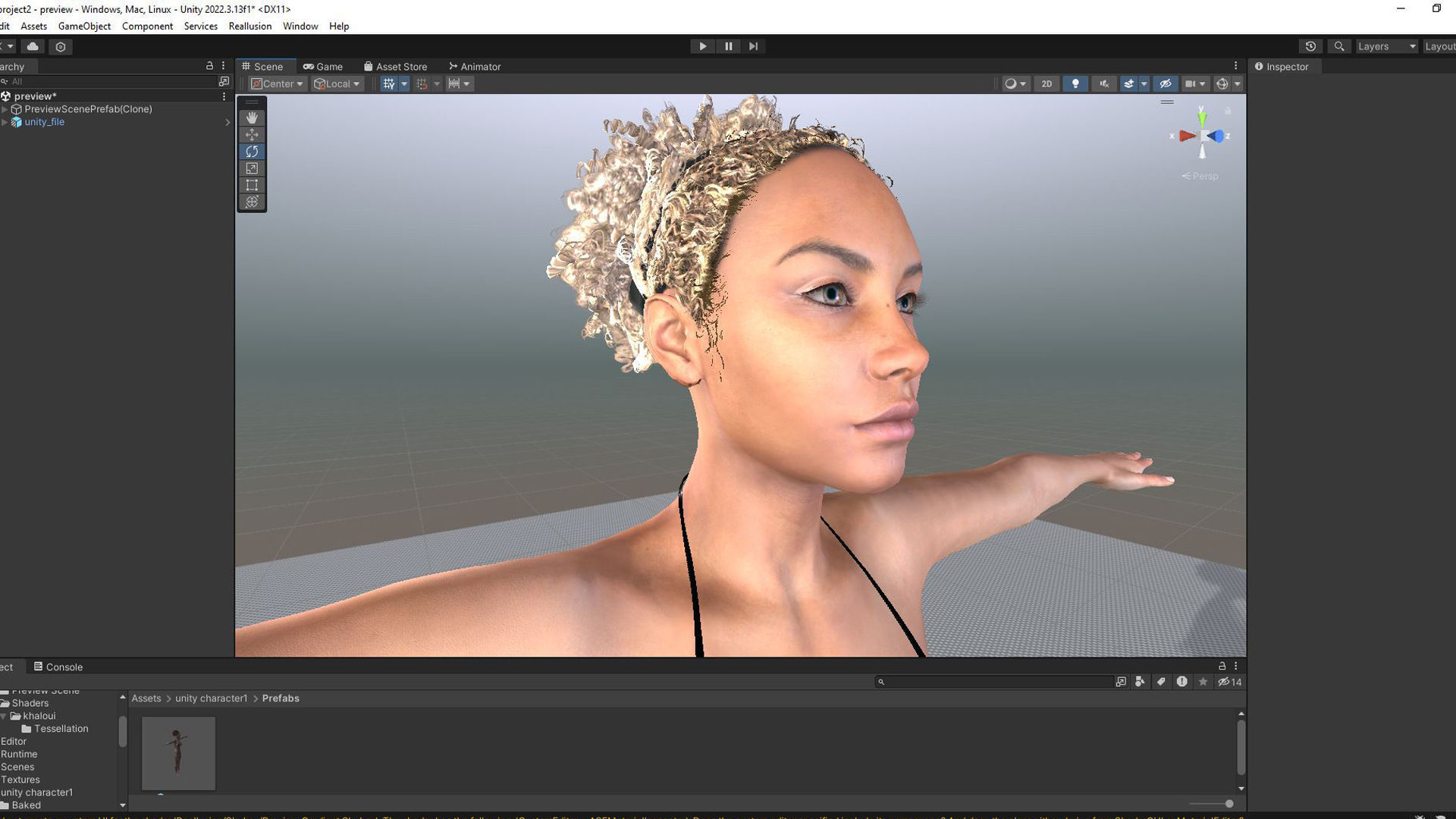 Kali - Primitive Style Low-poly 3D model_63