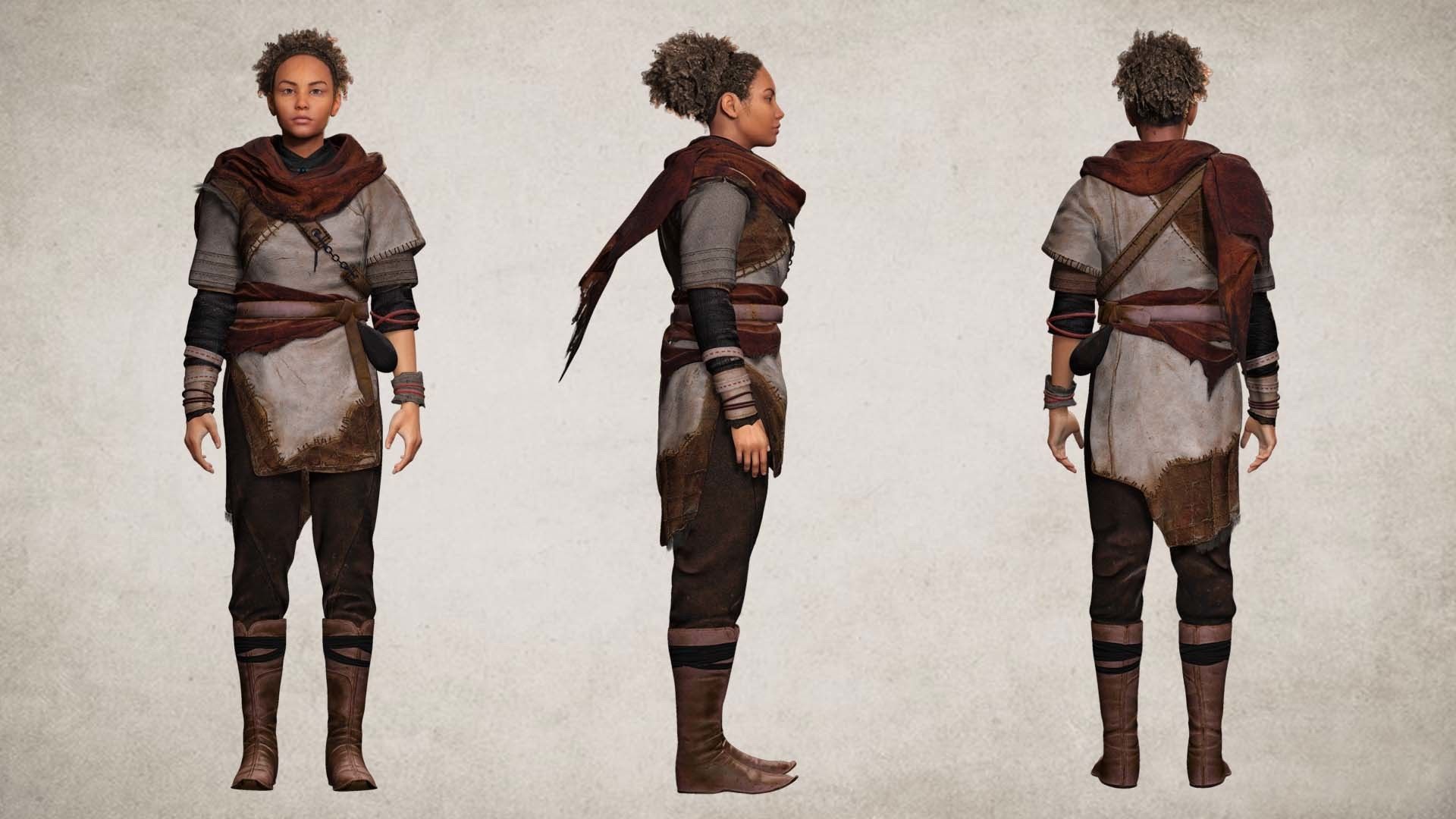 Kali - Primitive Style Low-poly 3D model_1