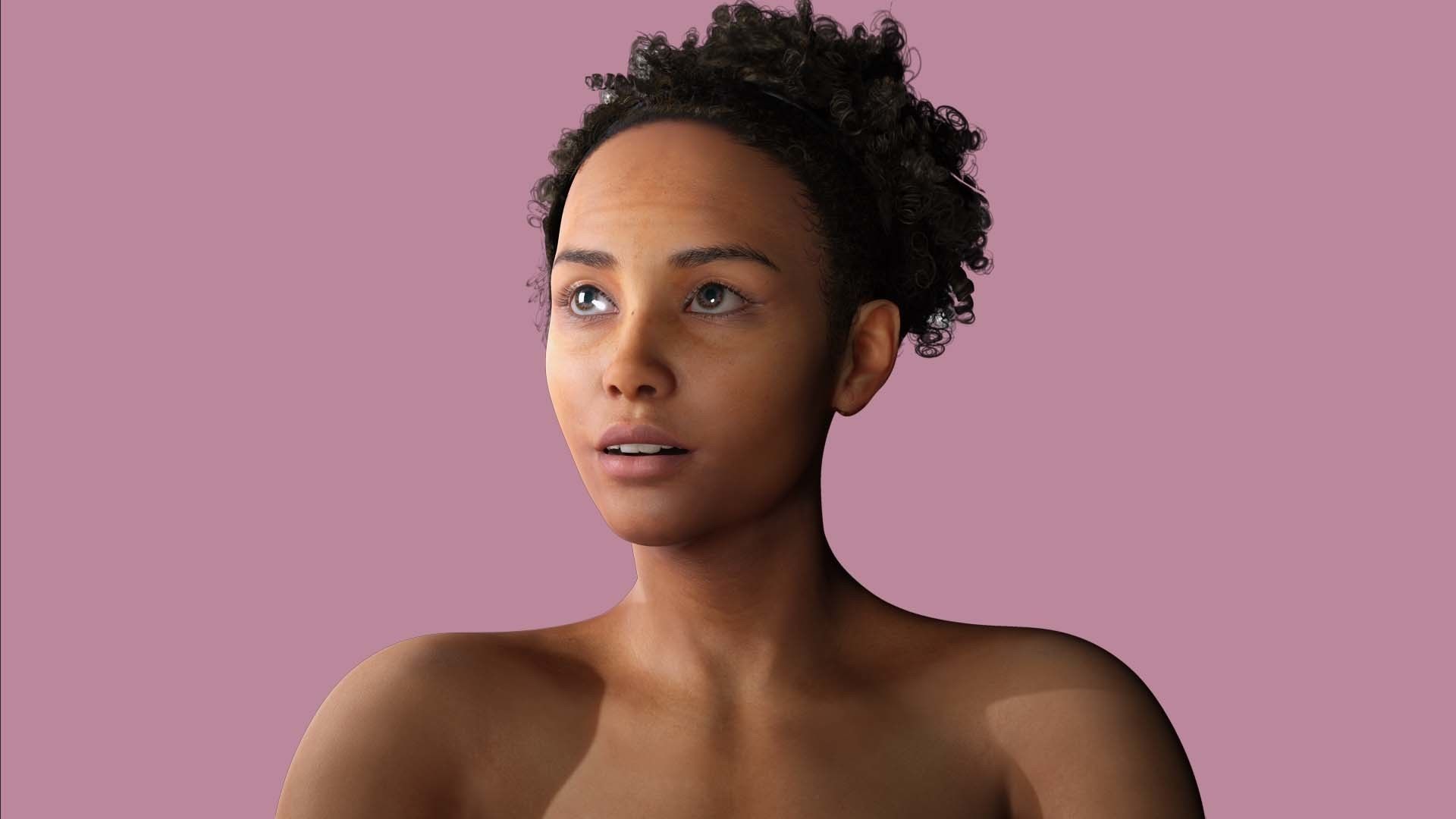 Kali - Primitive Style Low-poly 3D model_8