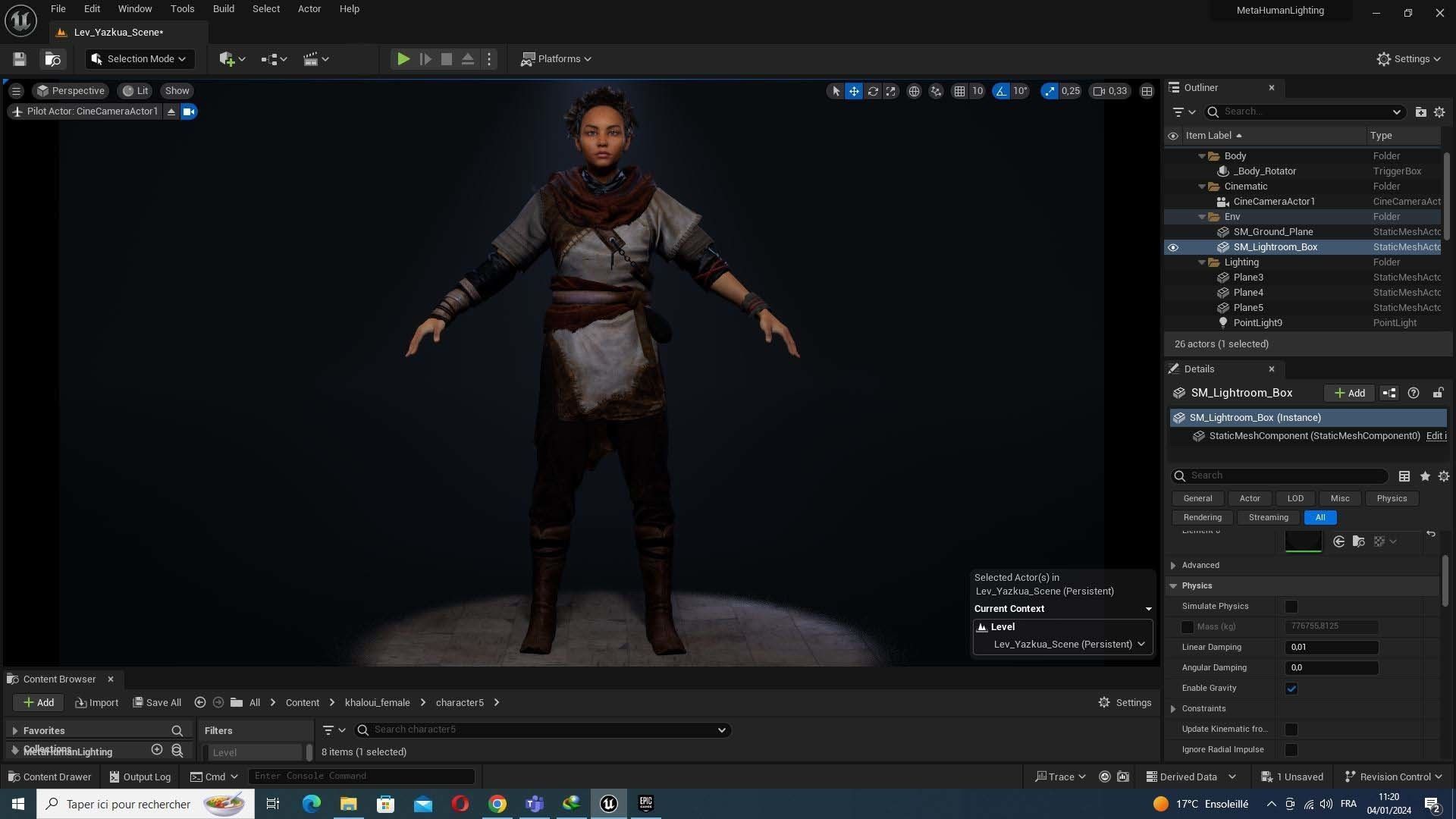 Kali - Primitive Style Low-poly 3D model_45