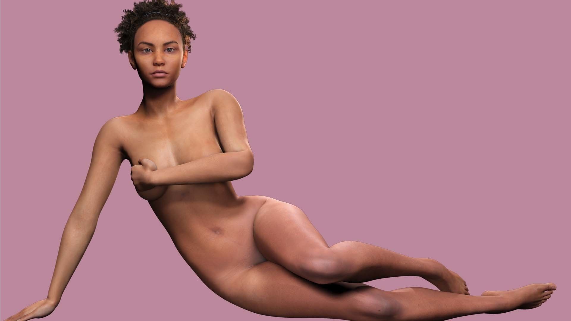 Kali - Primitive Style Low-poly 3D model_11