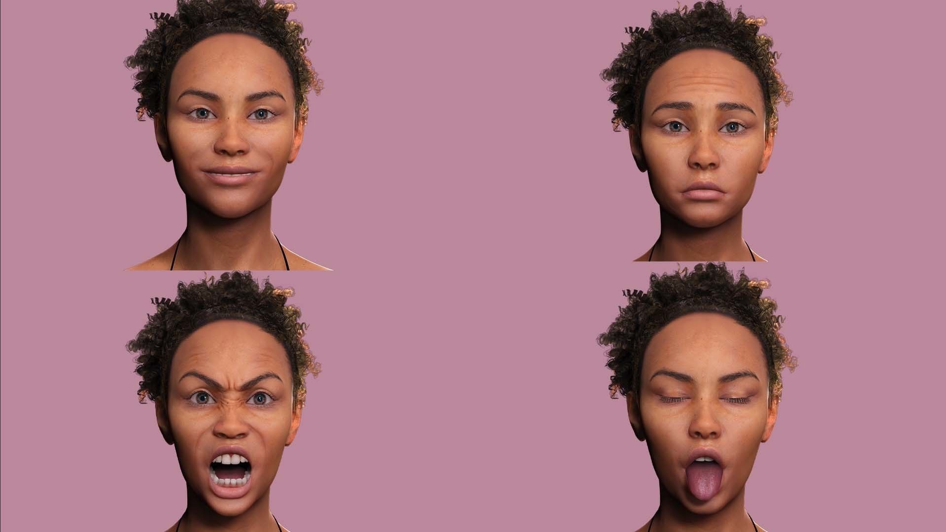 Kali - Primitive Style Low-poly 3D model_13