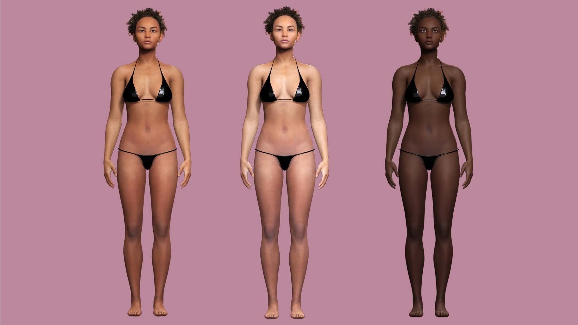 Kali - Primitive Style Low-poly 3D model_7