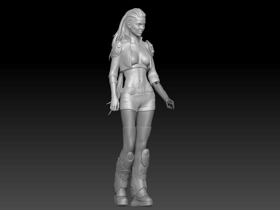 APOCALYPSE GARAGE TANK GIRL 2 3D print model_7