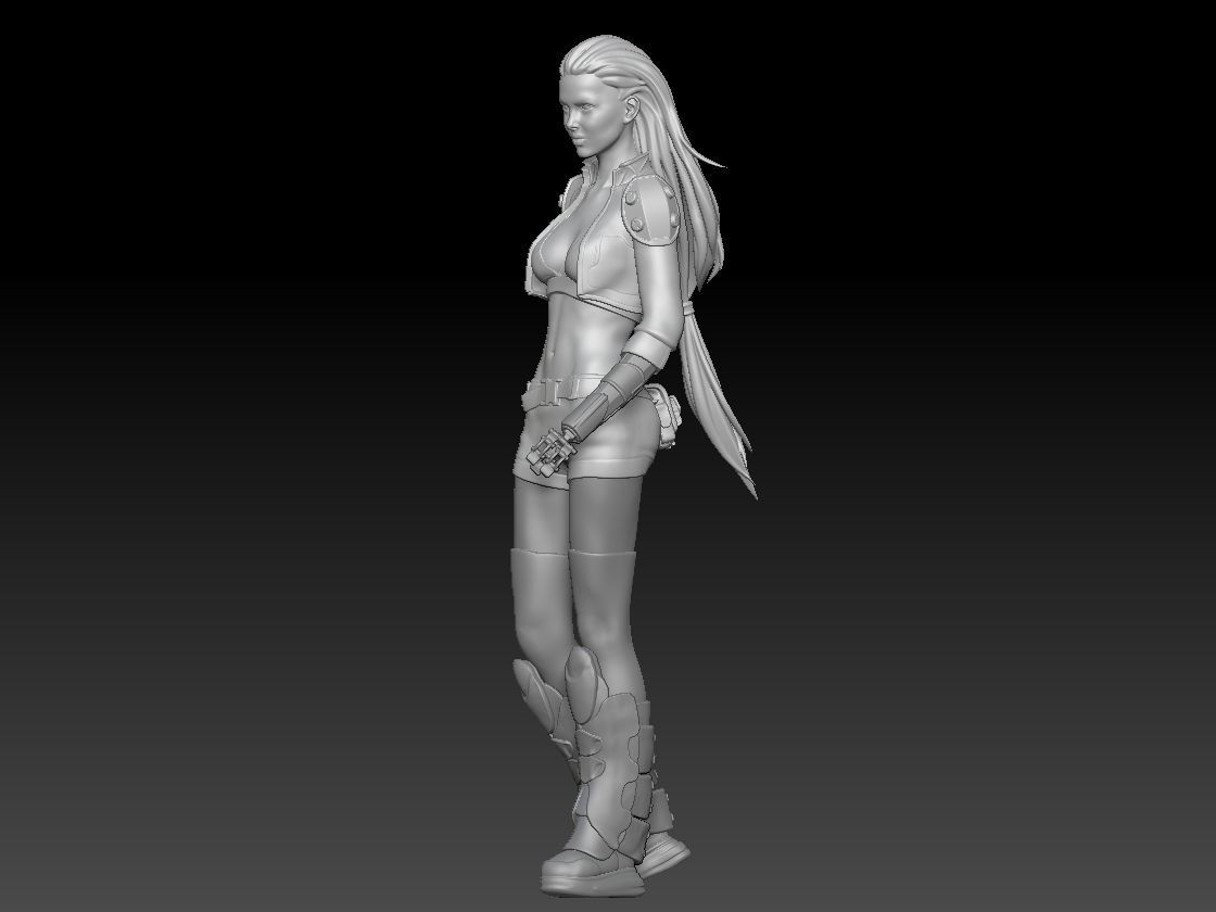 APOCALYPSE GARAGE TANK GIRL 2 3D print model_1
