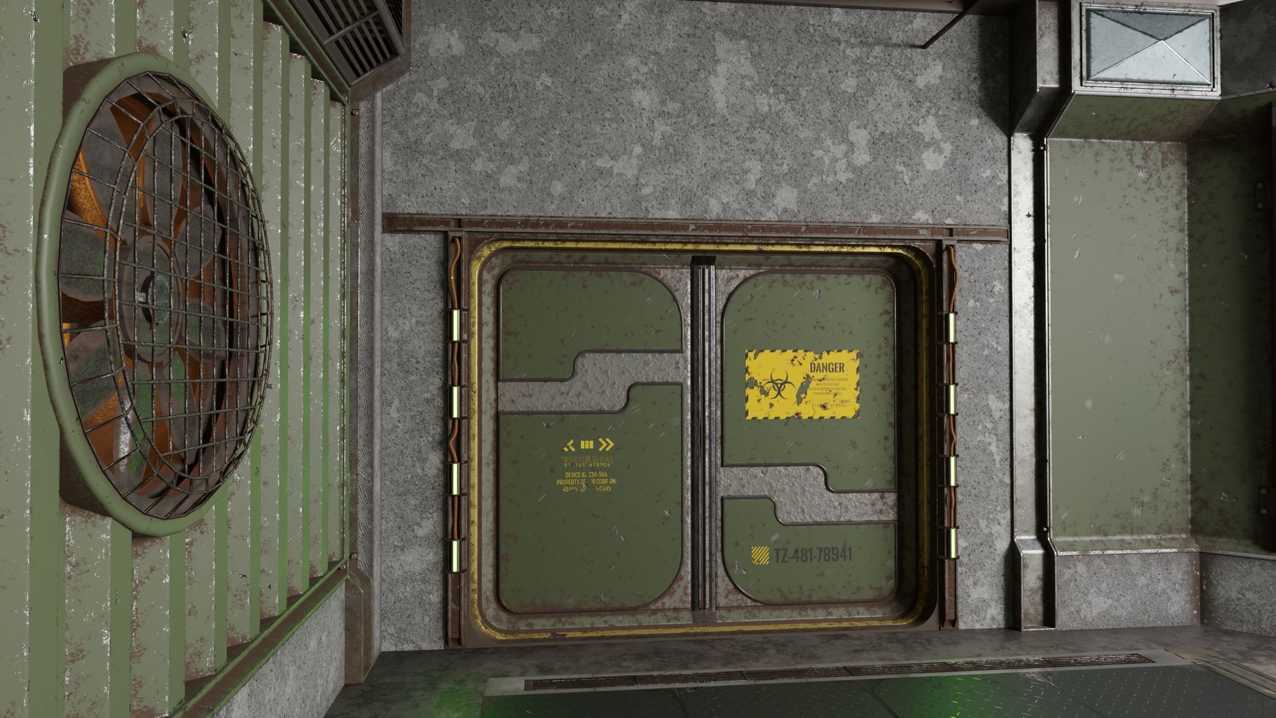 Buildingkit Military Facility 3D model_1