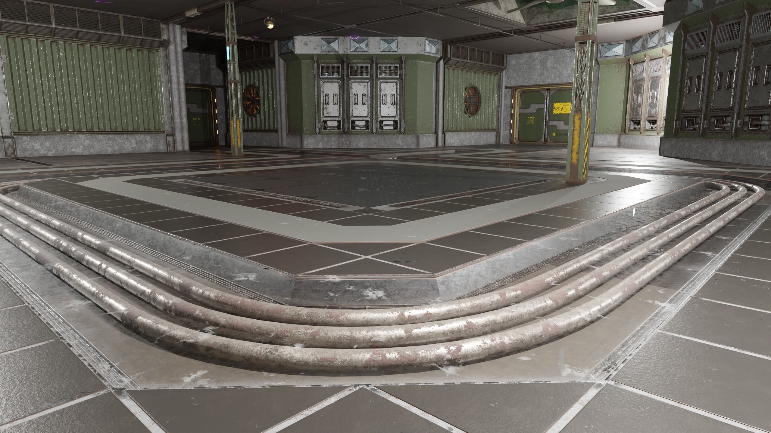 Buildingkit Military Facility 3D model_7