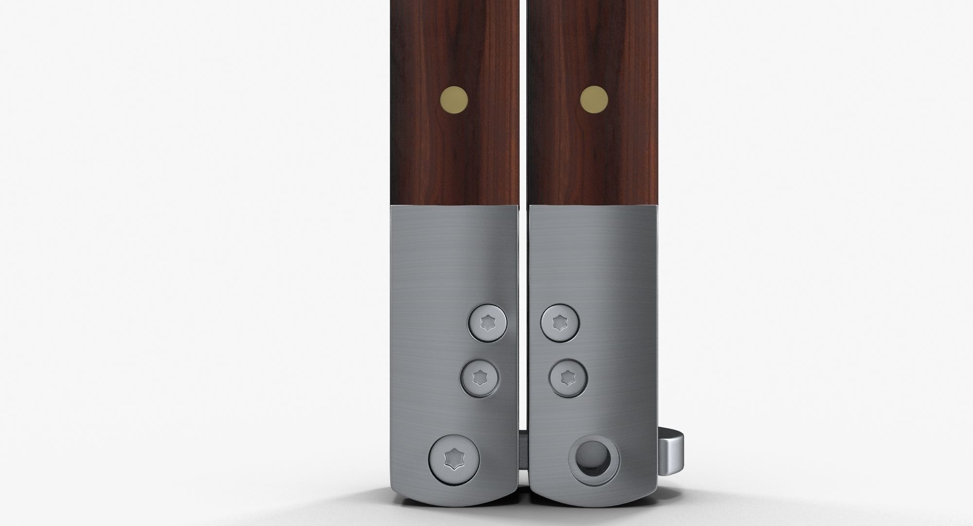 Balisong Butterfly Knife Low-poly 3D model_11