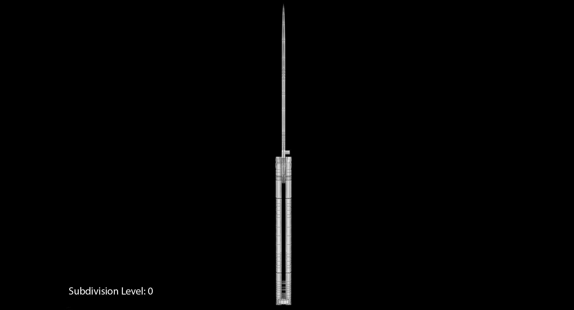 Balisong Butterfly Knife Low-poly 3D model_4