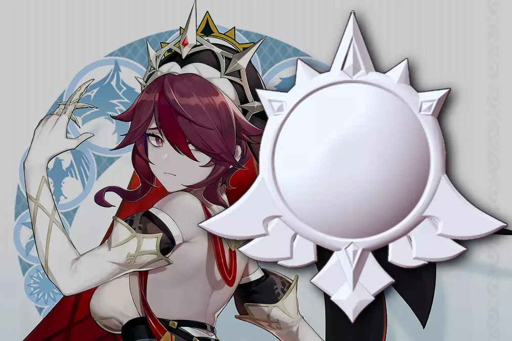 Mondstadt Vision Printable for Cosplay Genshin Impact Rosaria 3D print model