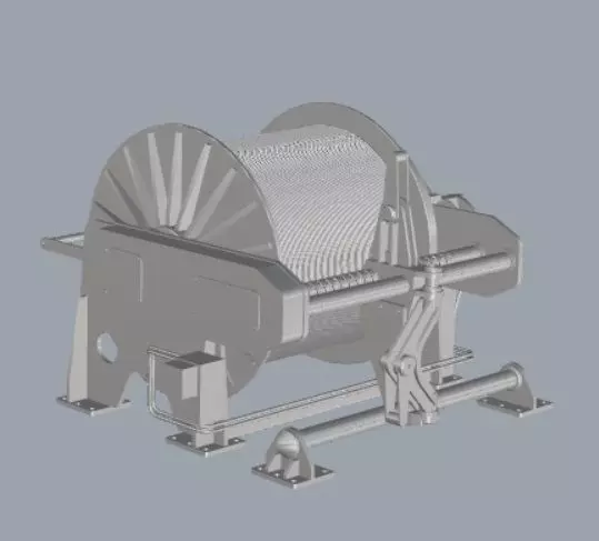 Winch AHTS 3D print model_0