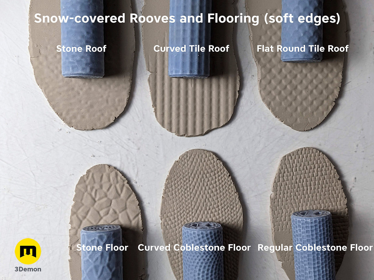 DnD Terrain Rollers Snow Landscape 3D print model_1