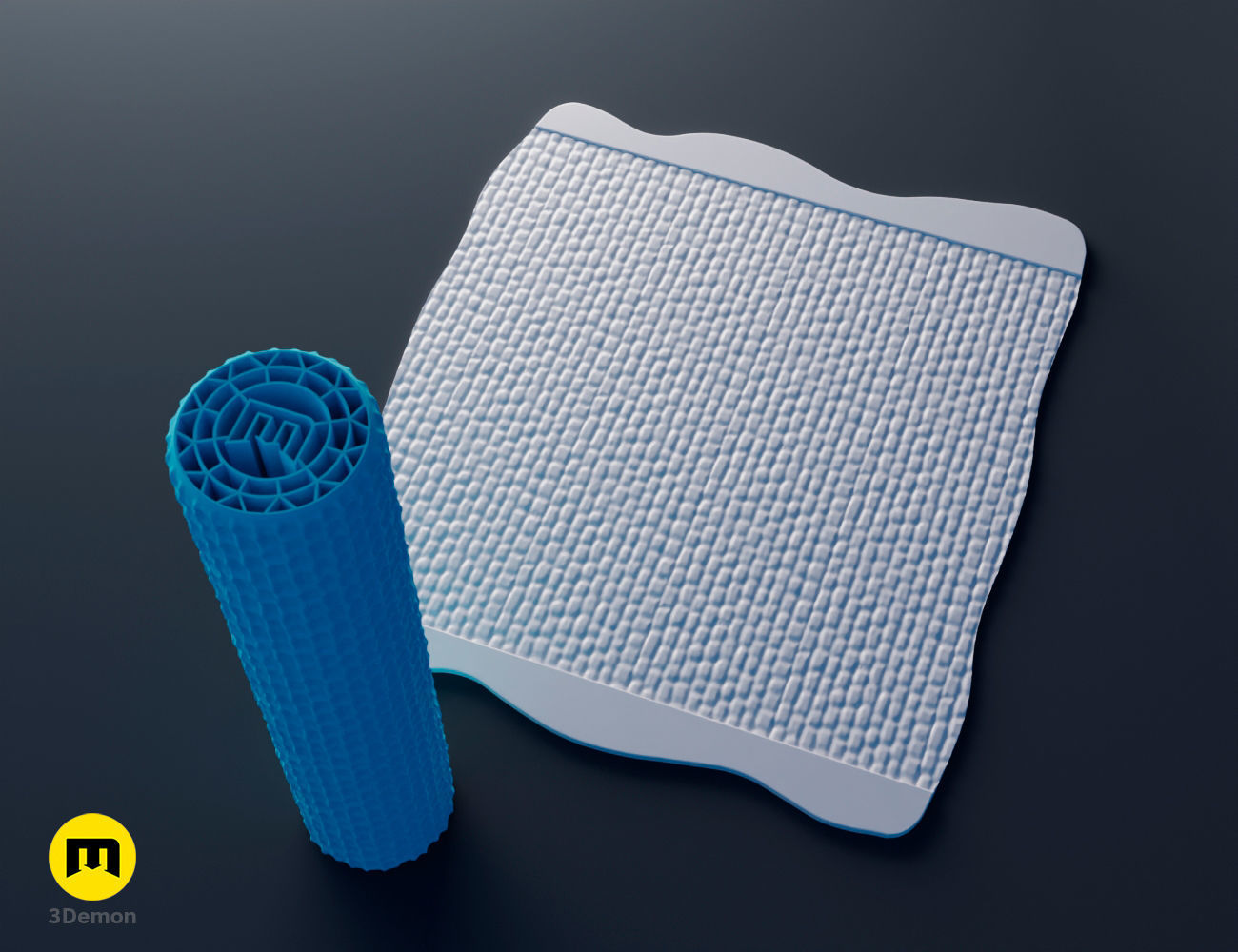 DnD Terrain Rollers Snow Landscape 3D print model_10