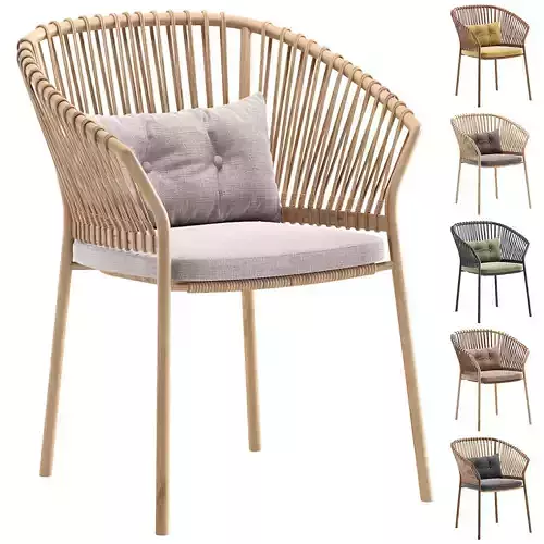 Ocean Outdoor Dining Chair Weave