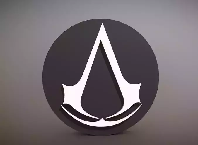 ASSASSINS CREED LOGO 3D print model
