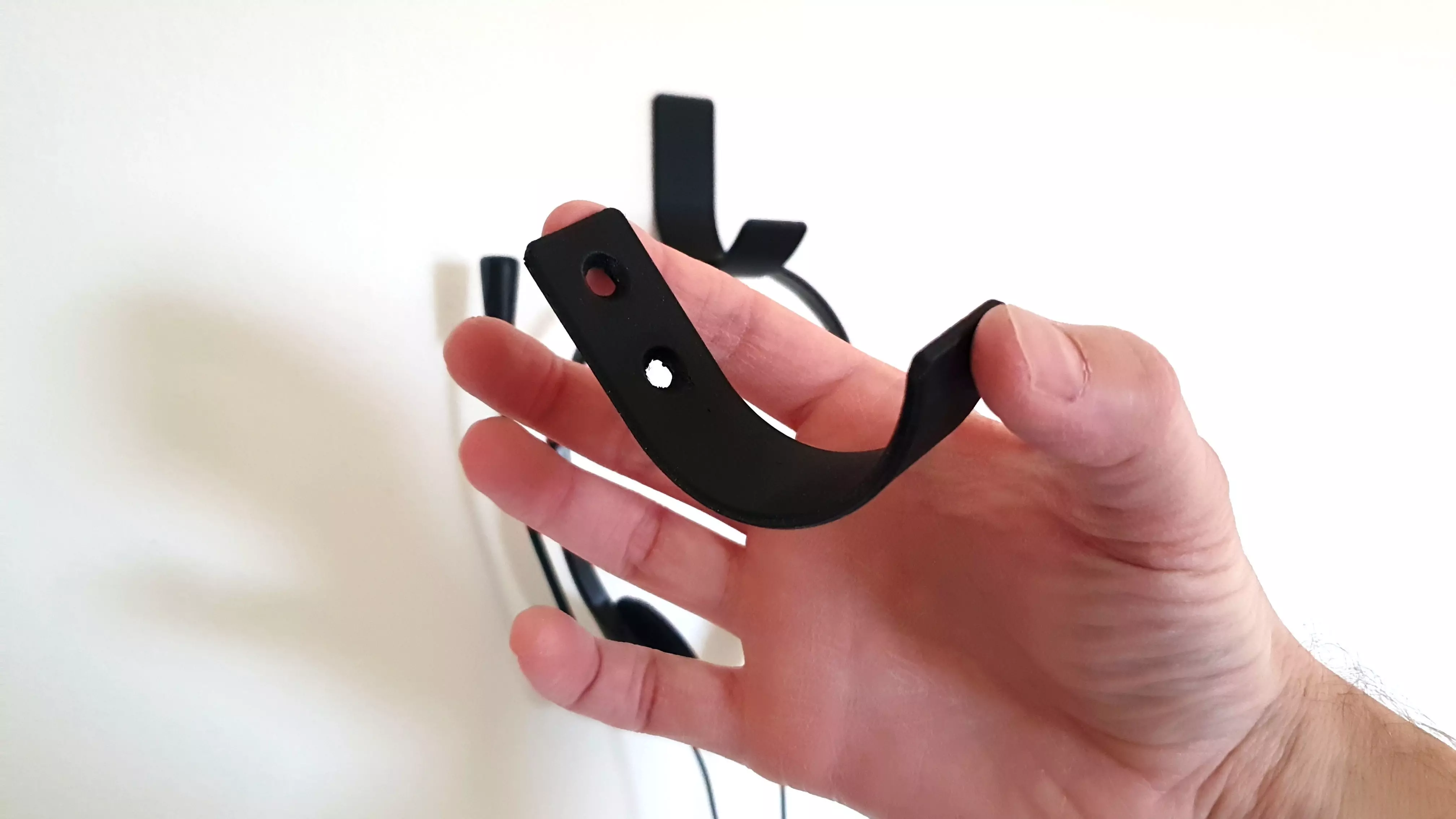 2024-2 Headphone Holder Wall 3D print model_0