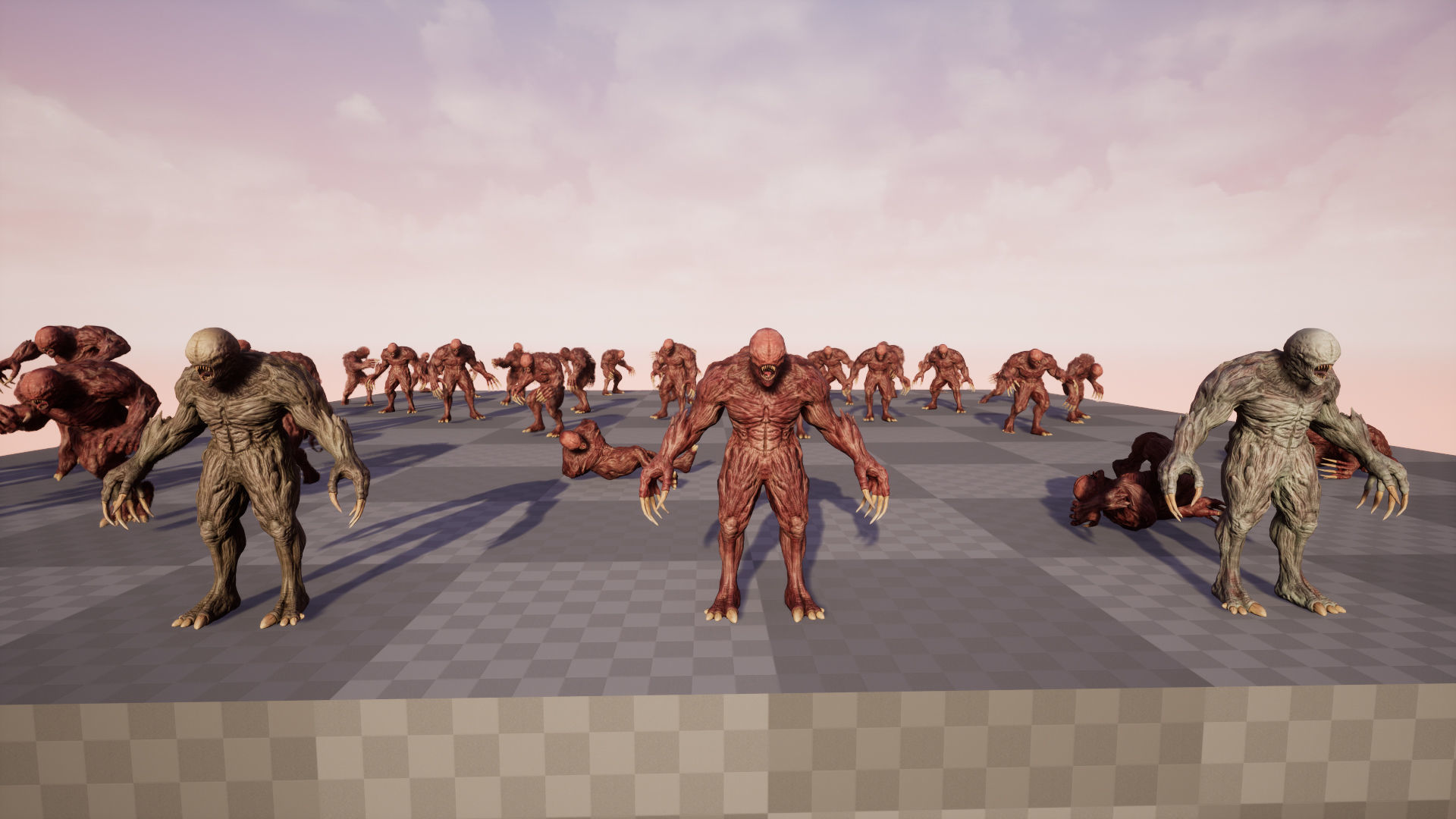 Monster 4 Low-poly 3D model_20