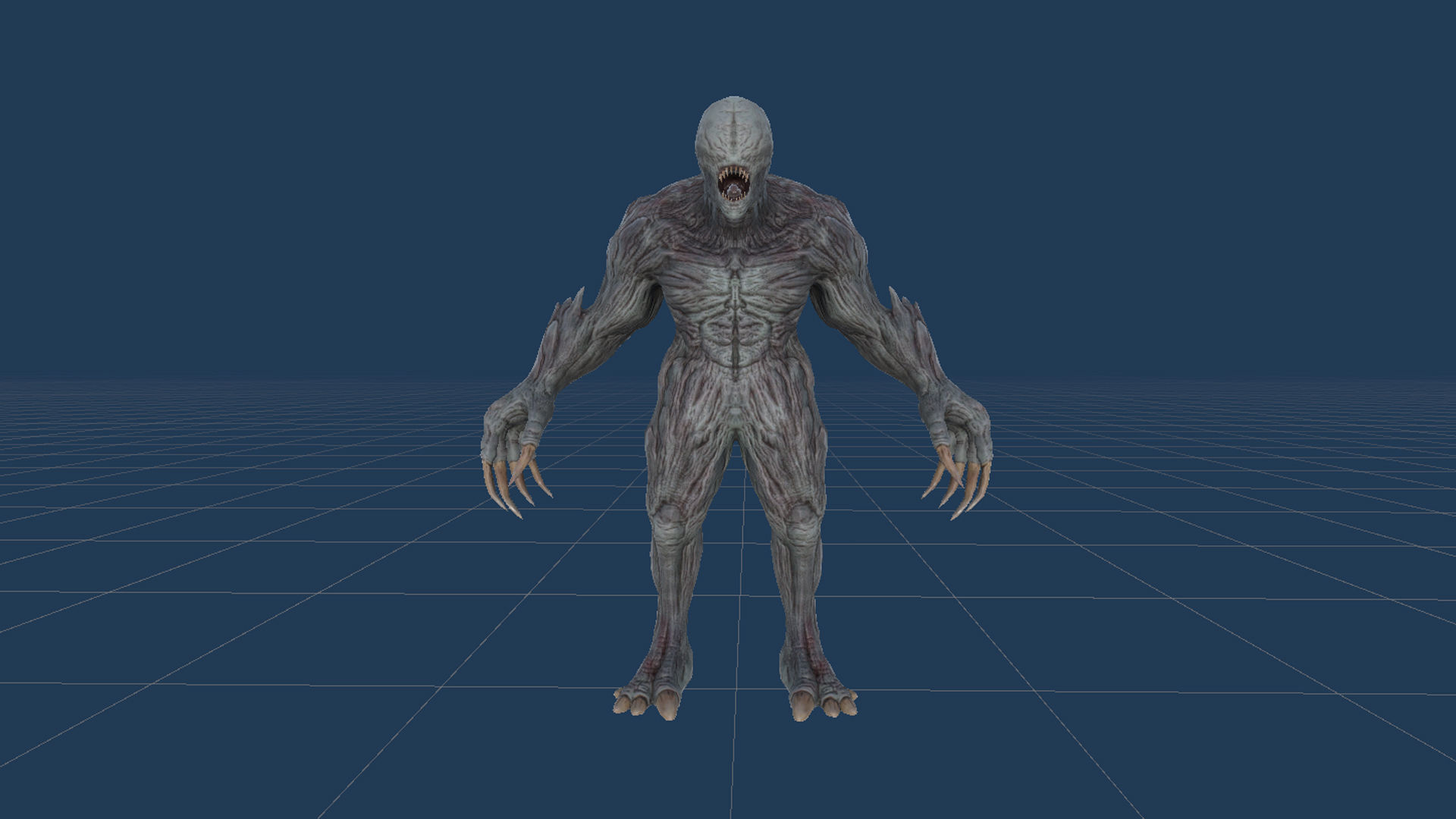 Monster 4 Low-poly 3D model_28