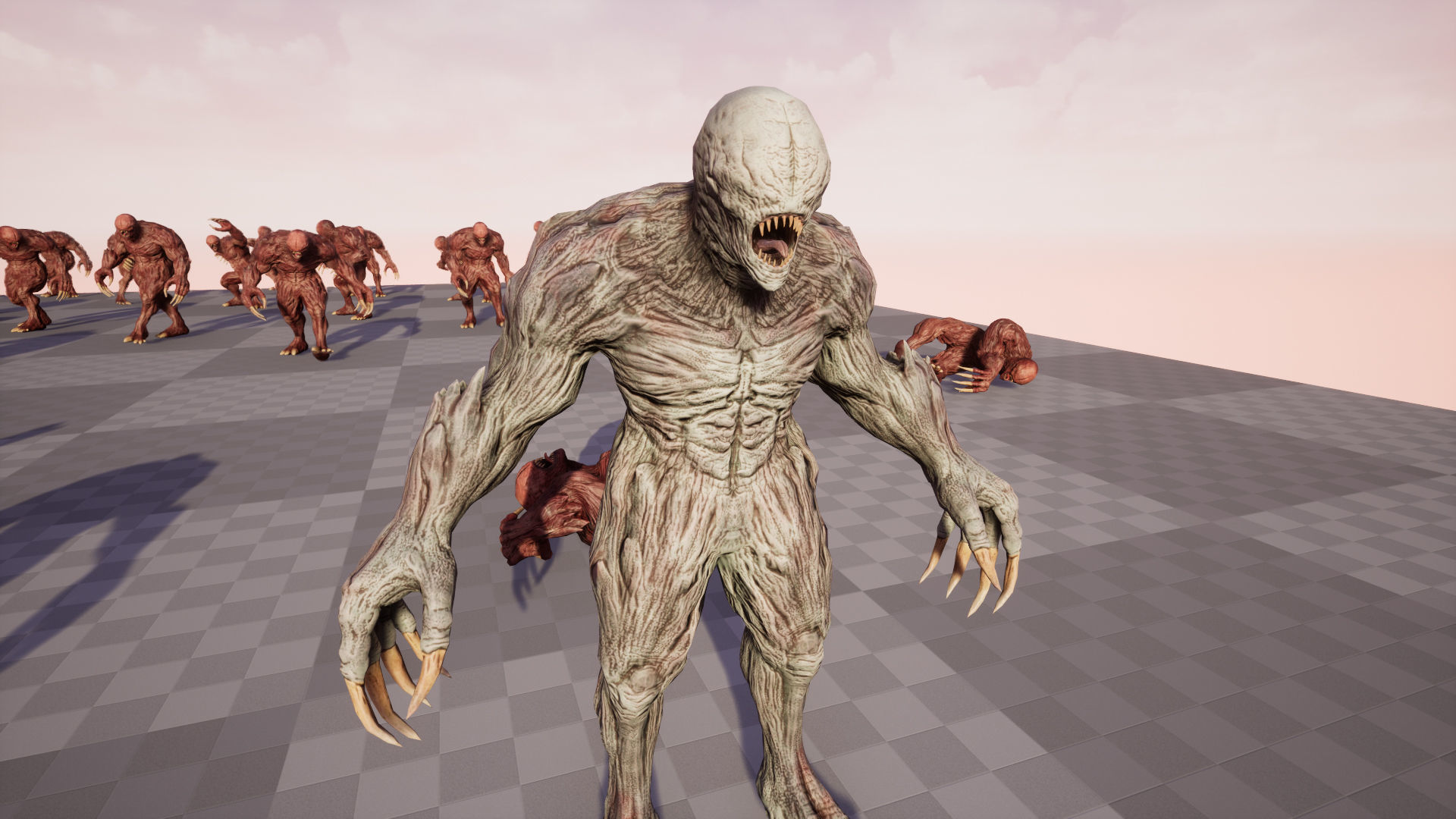 Monster 4 Low-poly 3D model_22