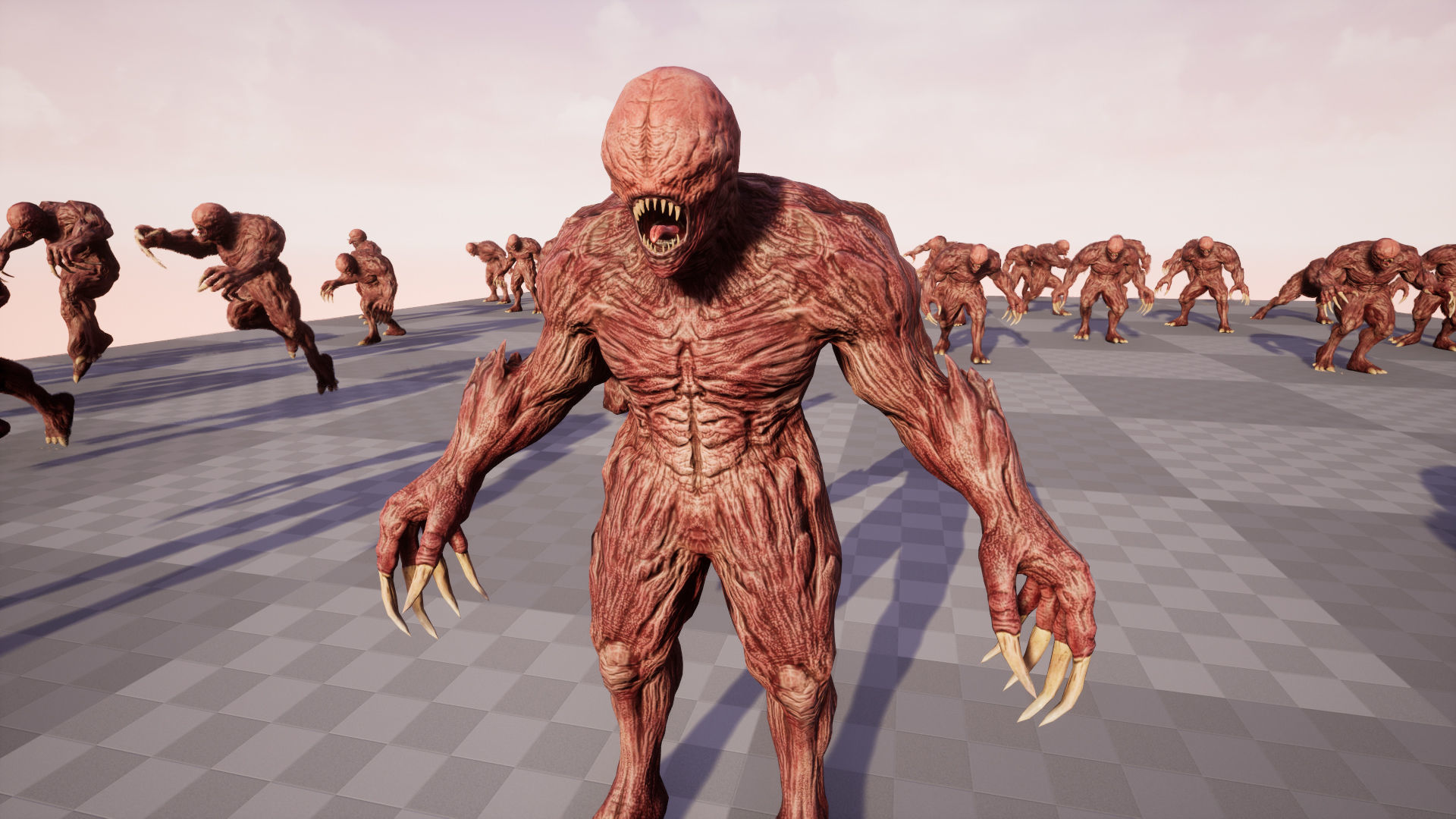 Monster 4 Low-poly 3D model_24