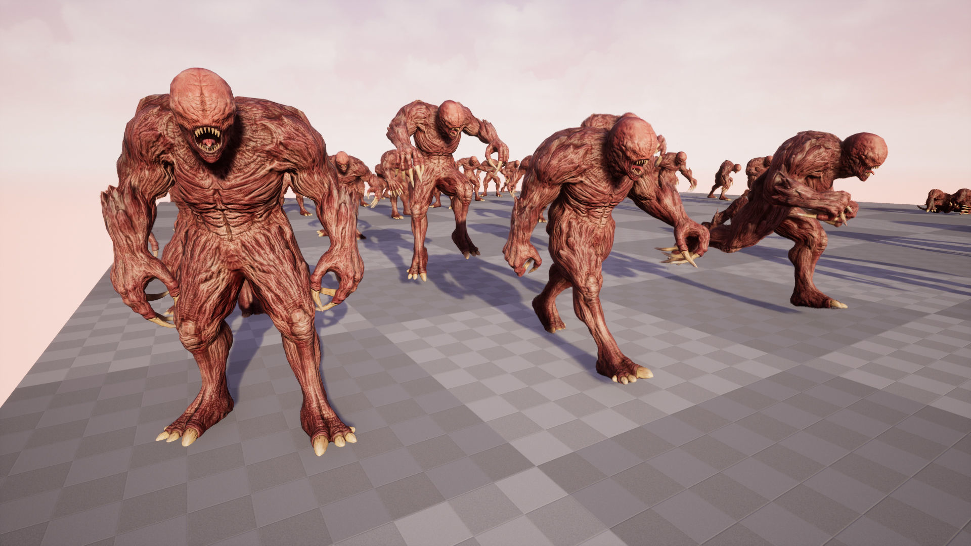 Monster 4 Low-poly 3D model_21