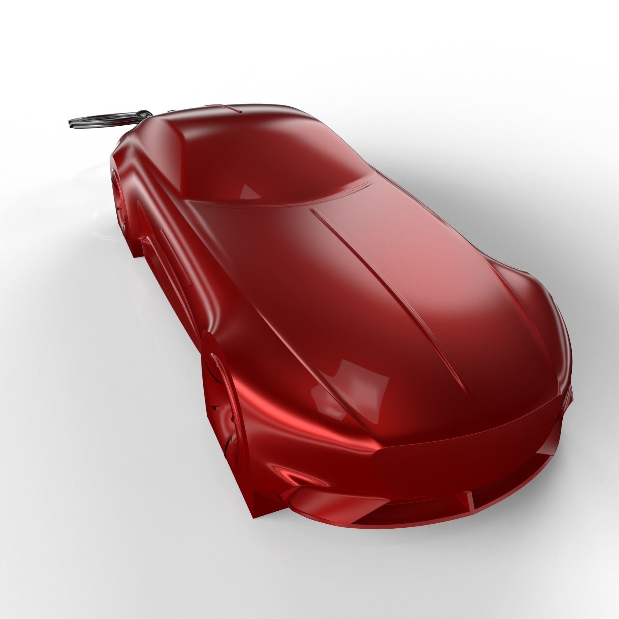 Mercedes Maybach Vision 6 Concept Car Speedform Keychain 3D print model_6