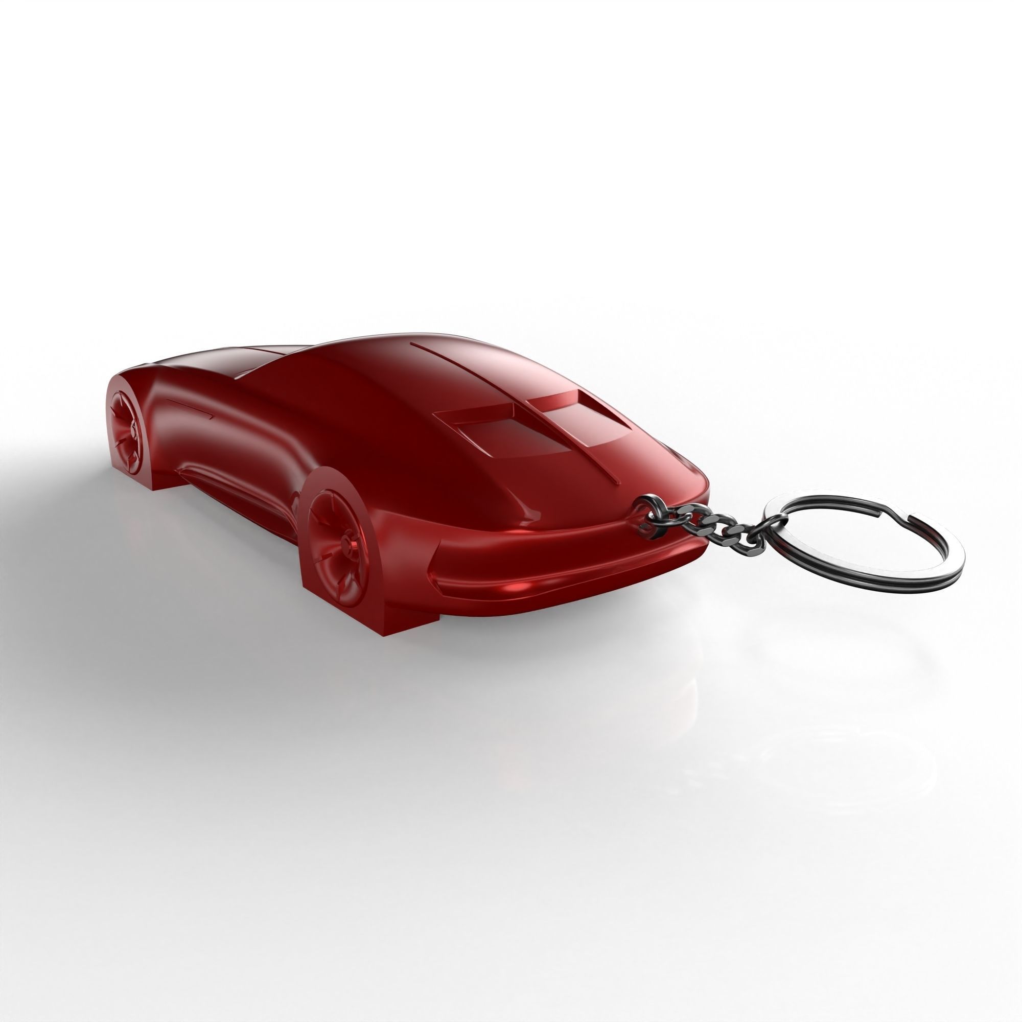 Mercedes Maybach Vision 6 Concept Car Speedform Keychain 3D print model_3