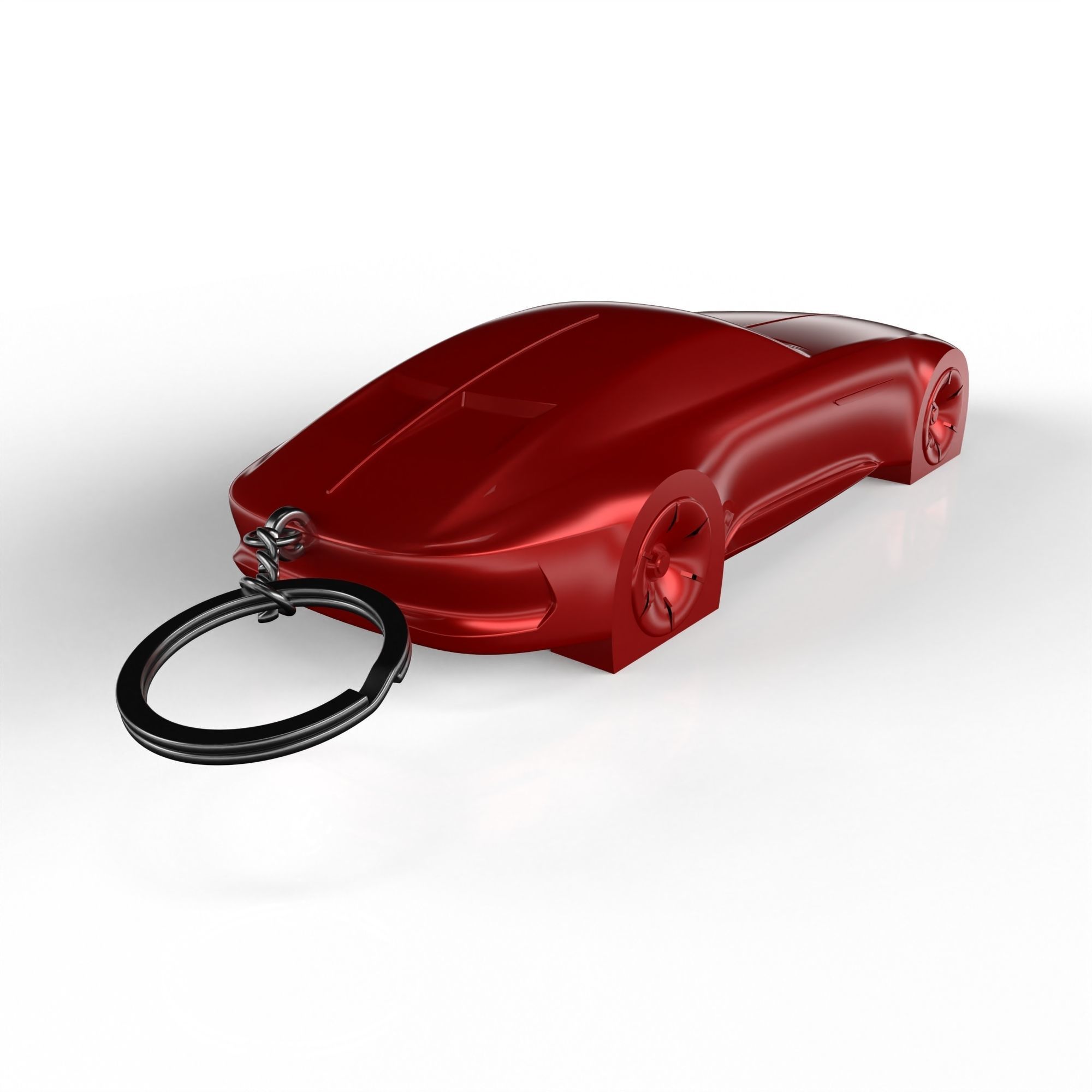 Mercedes Maybach Vision 6 Concept Car Speedform Keychain 3D print model_4